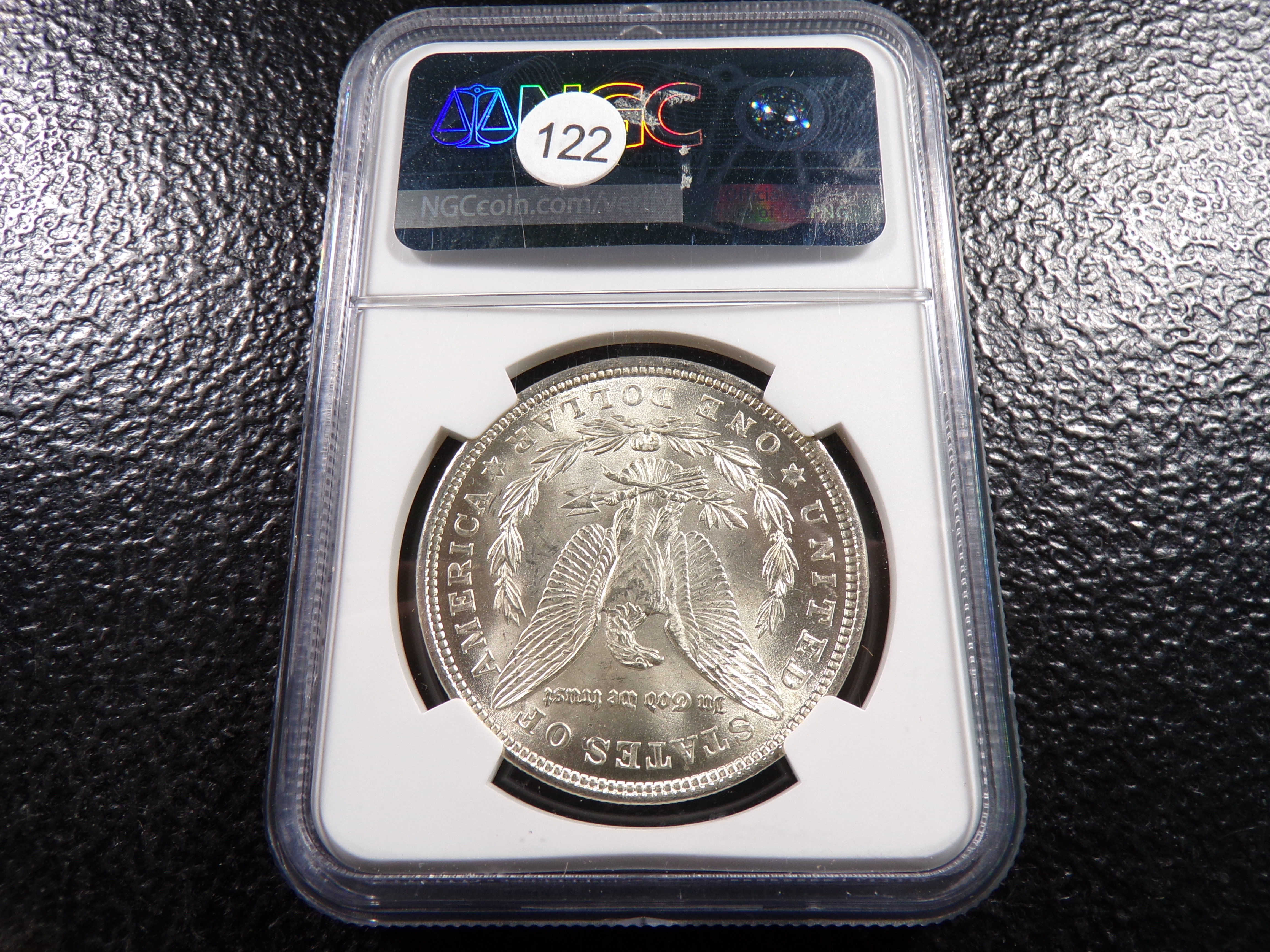 1921 NGC MS63 MORGAN SILVER DOLLAR