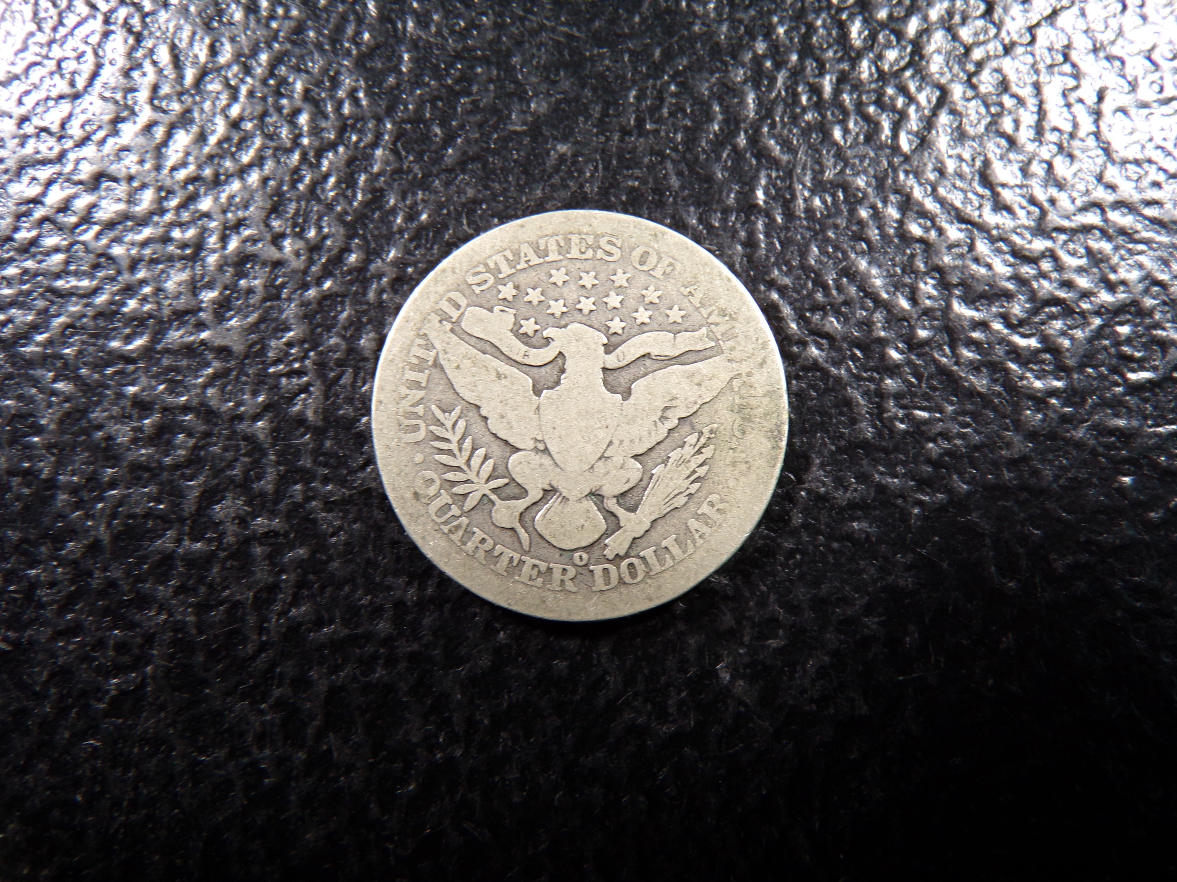 1904-O BARBER SILVER QUARTER