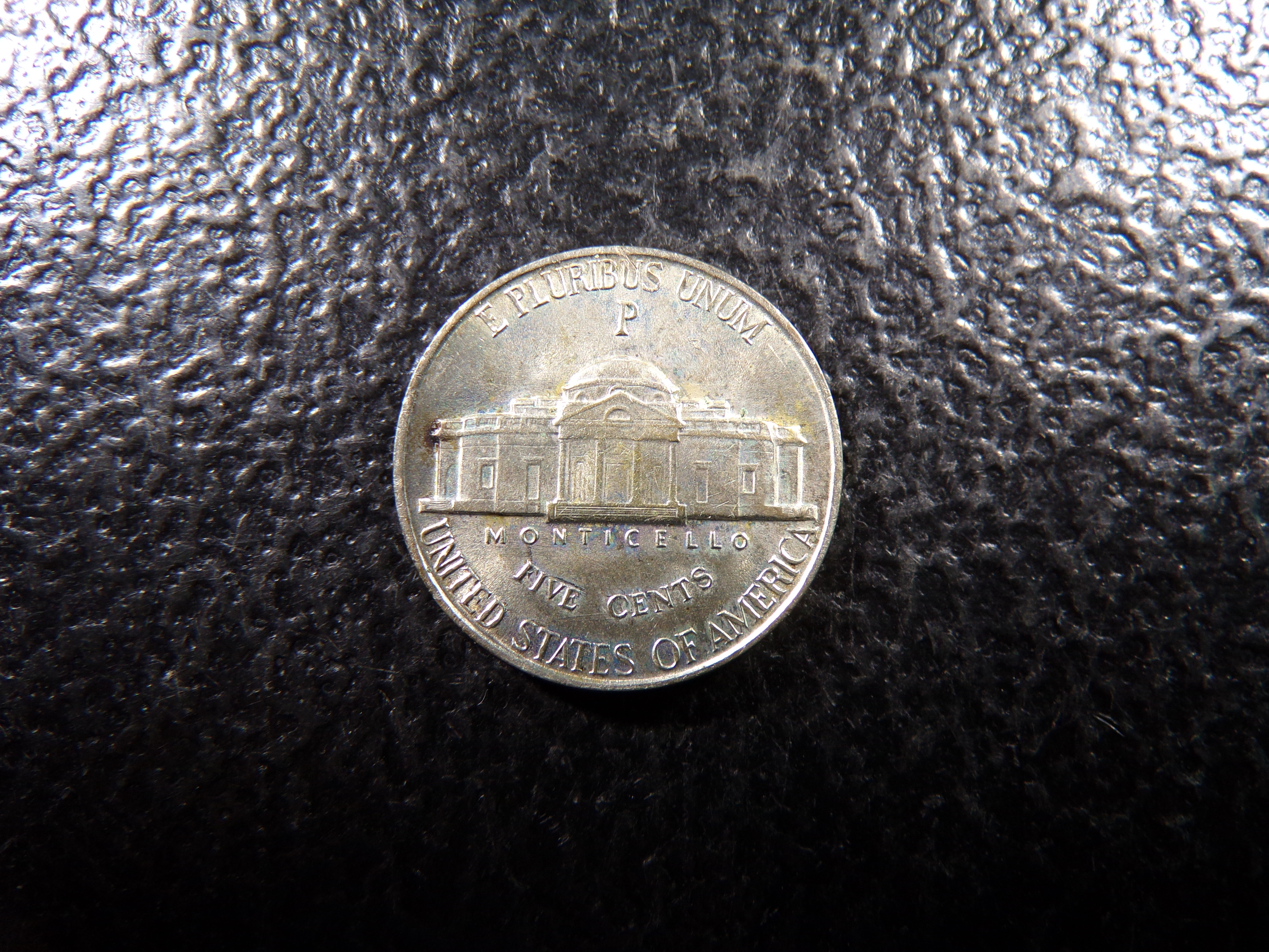 1943-P JEFFRSON SILVER WARTIME NICKEL