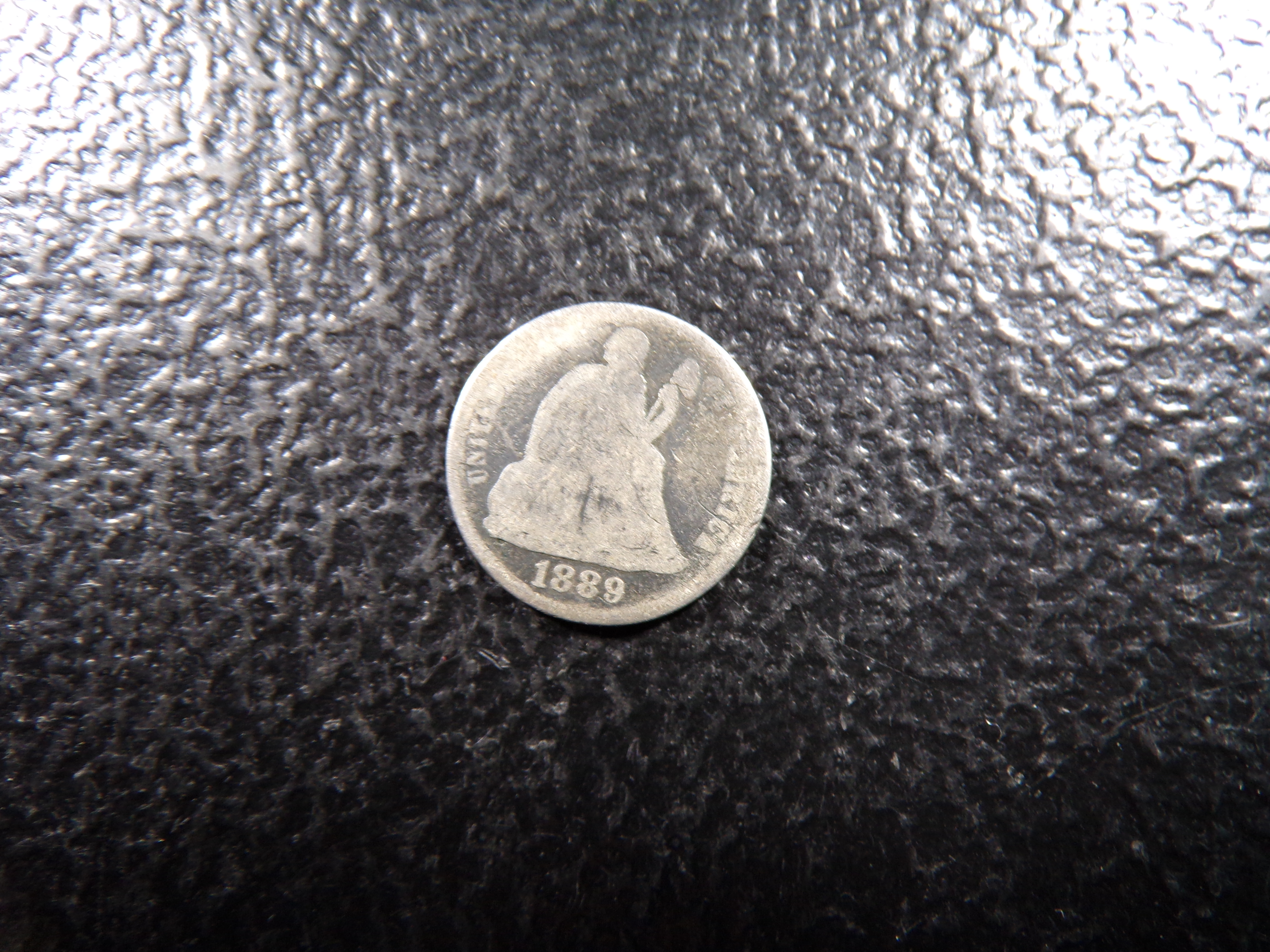 1889 SEATED LIBERTY SILVER DIME