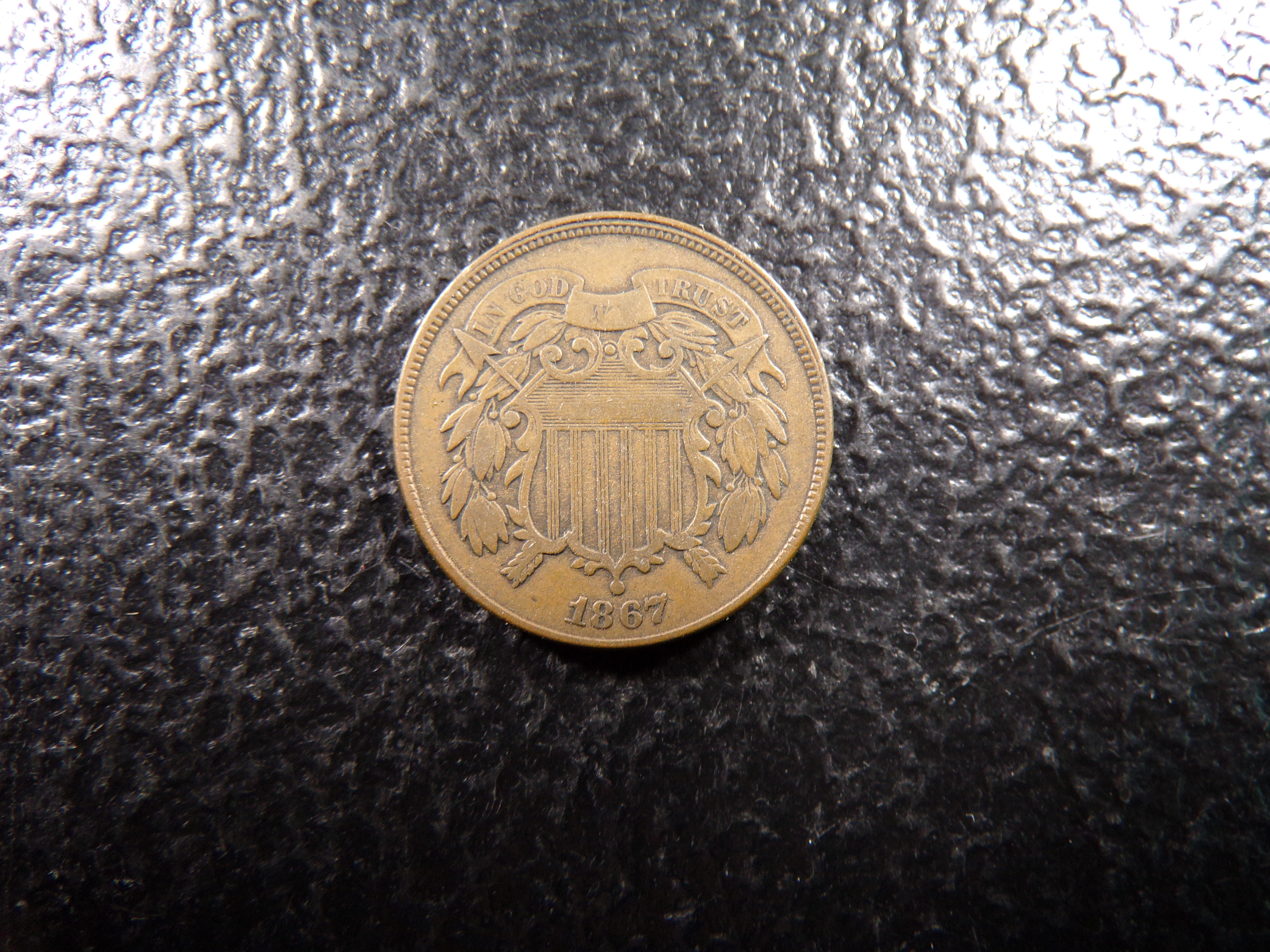 1867 TWO CENT PIECE