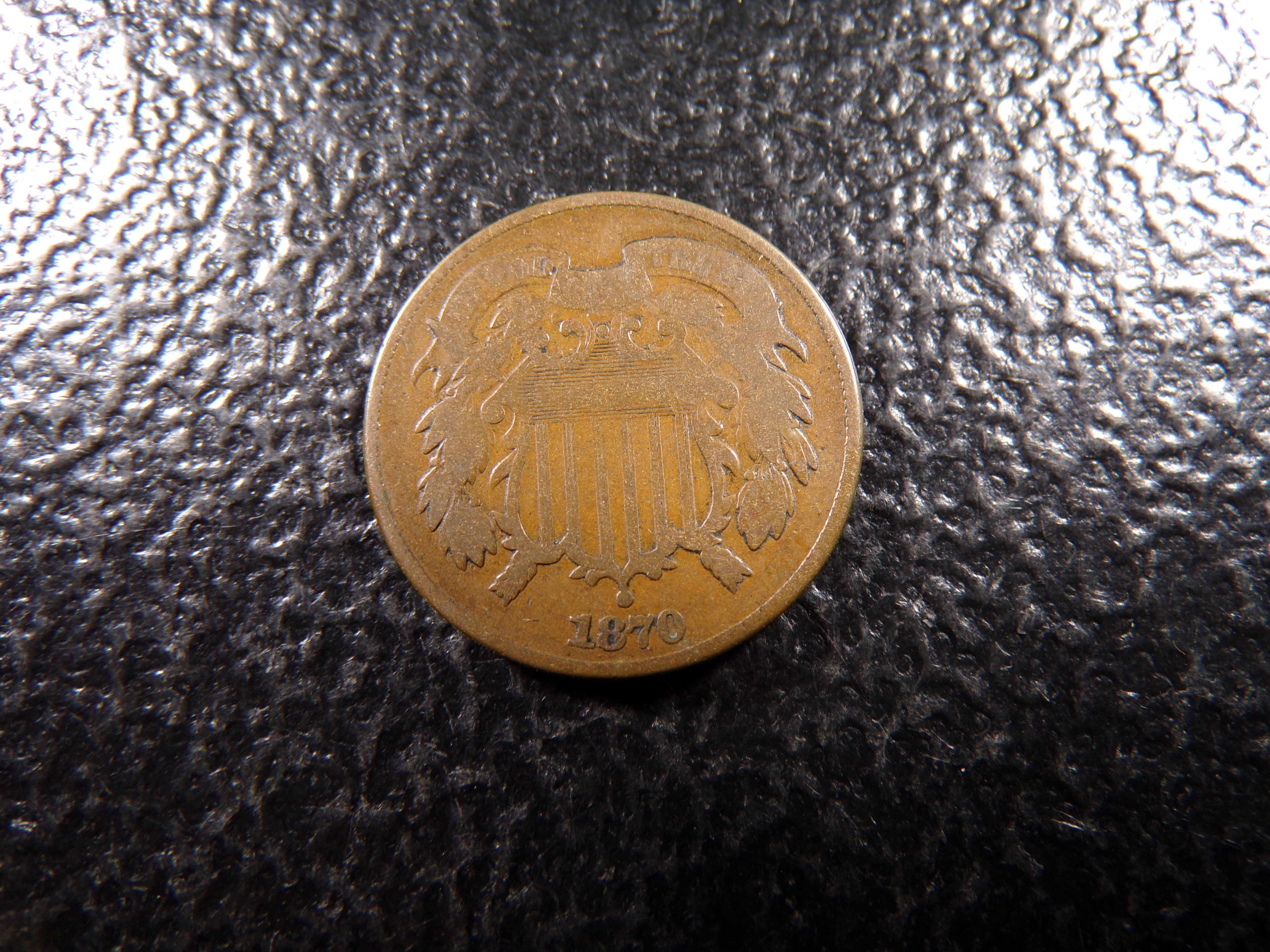 1870 TWO CENT PIECE