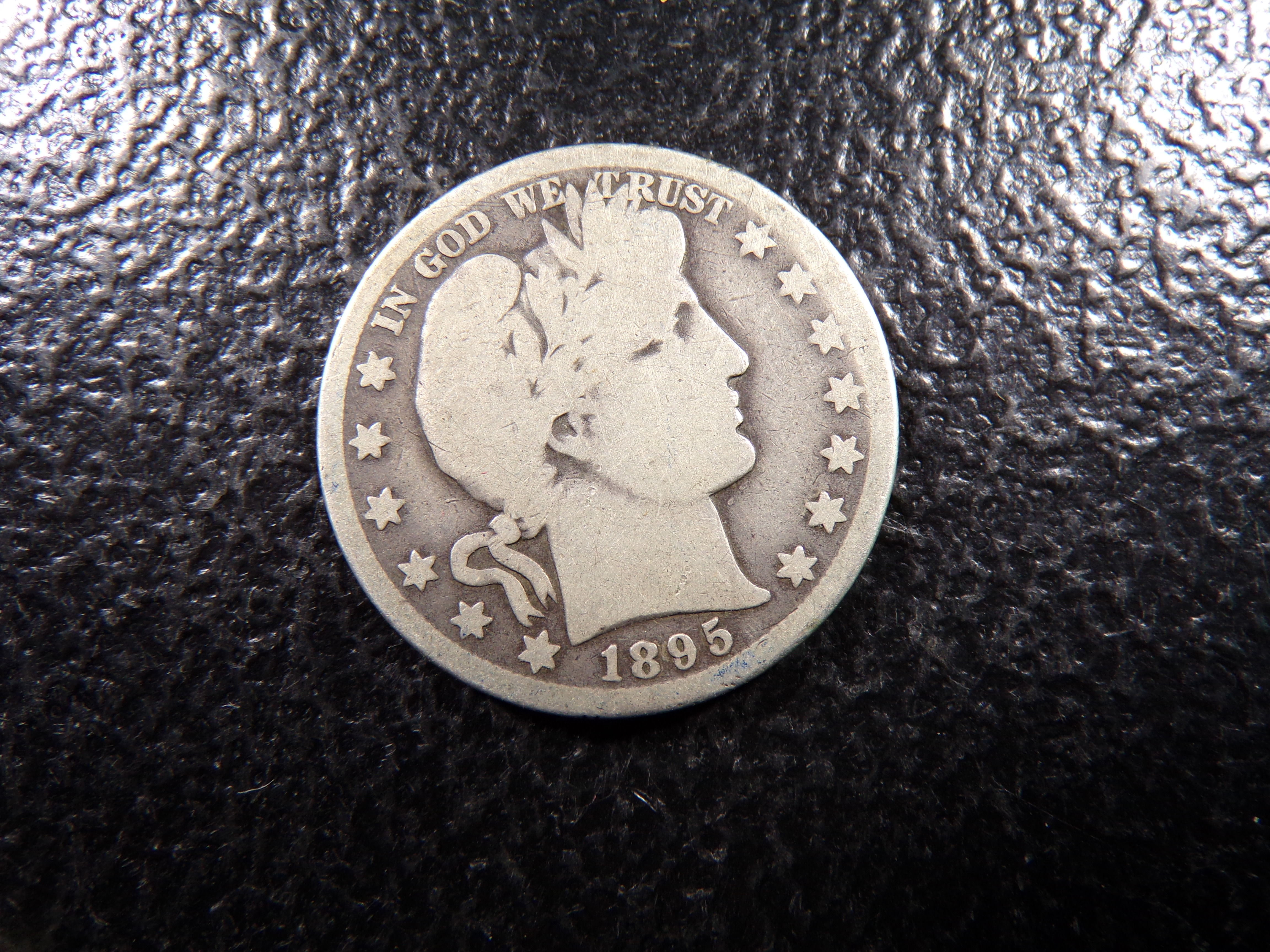 1895-O BARBER SILVER HALF DOLLAR