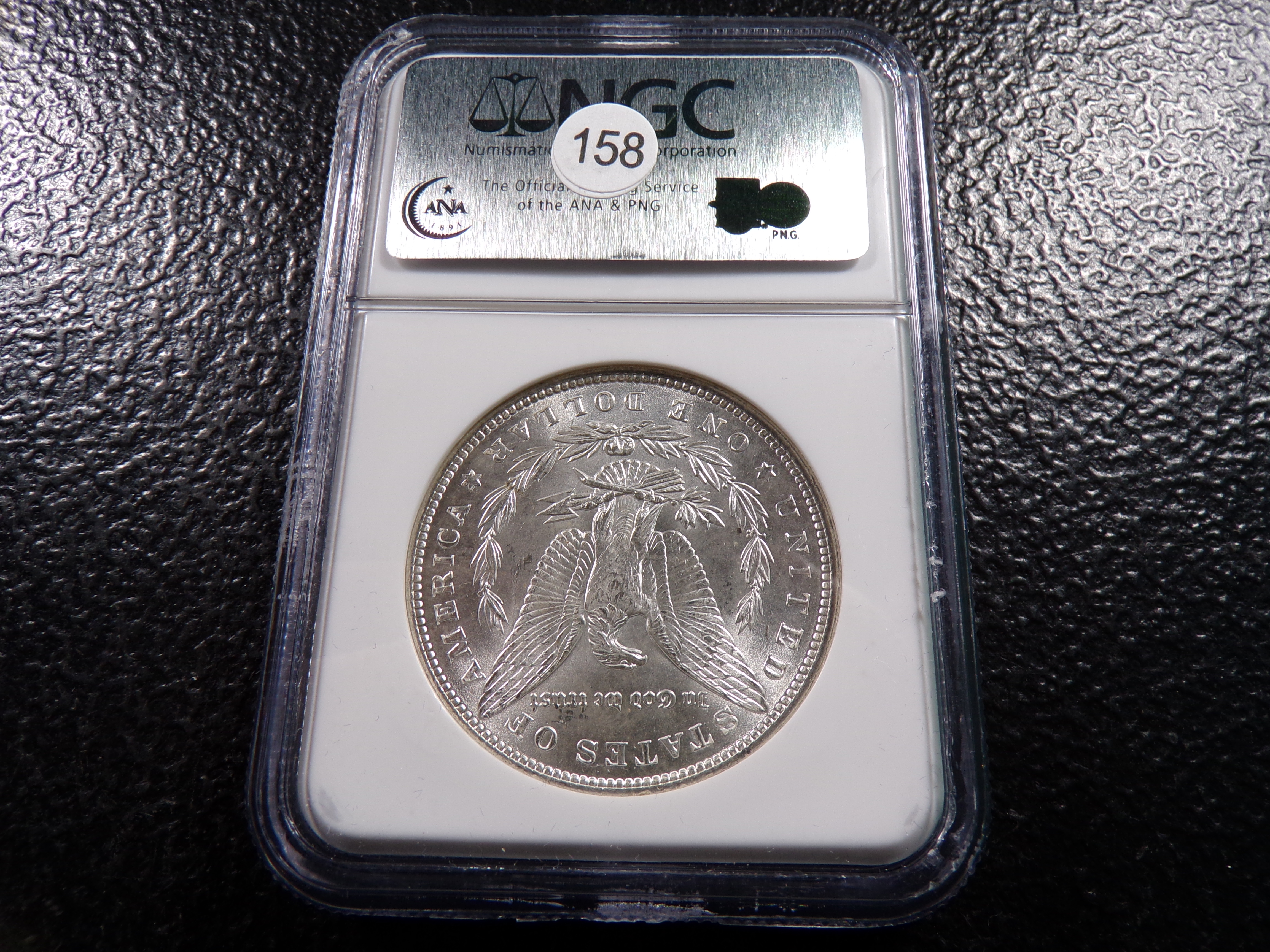 1896 NGC MS63 MORGAN SILVER DOLLAR
