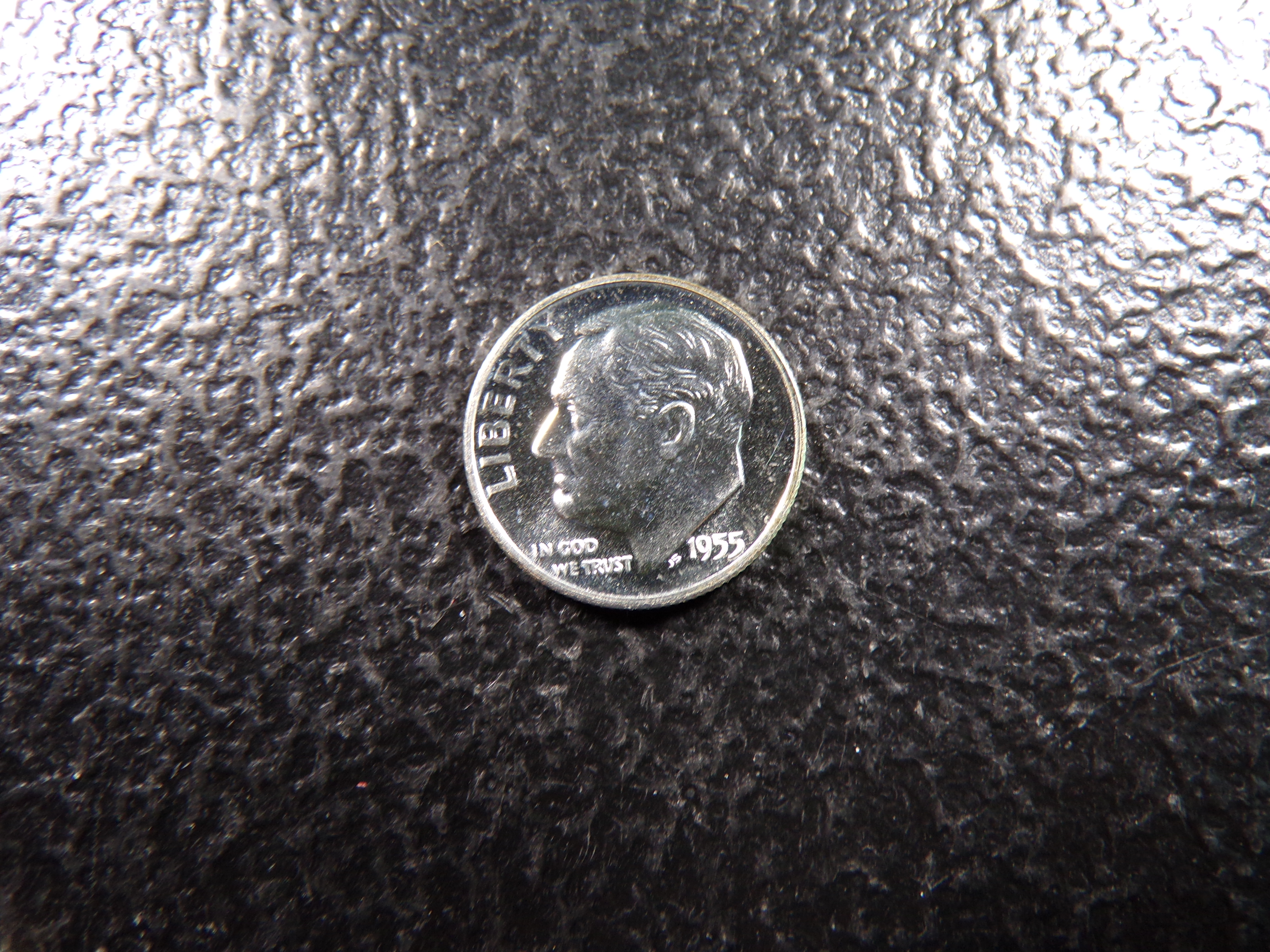 1955 ROOSEVELT SILVER PROOF DIME