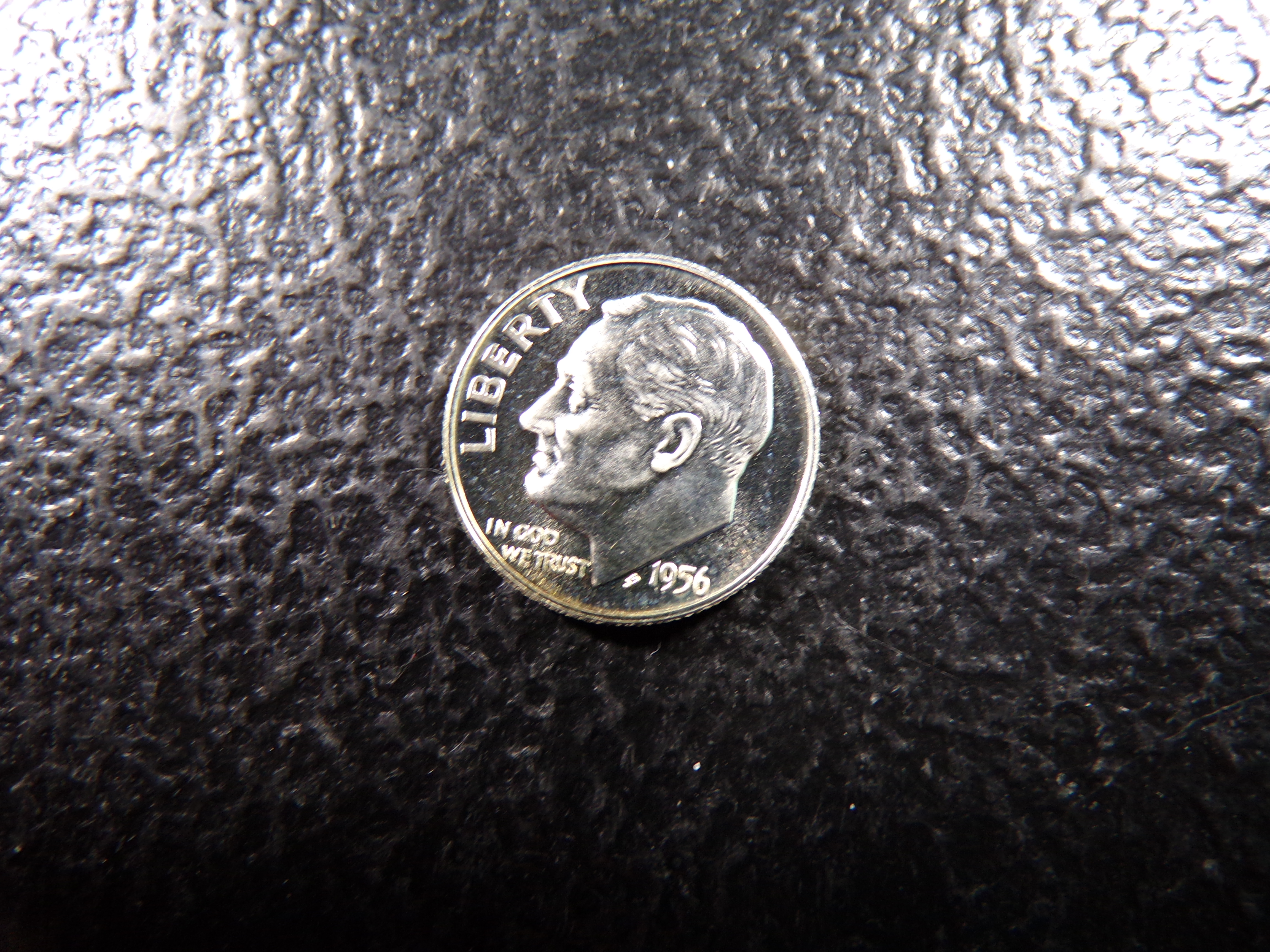1956 ROOSEVELT SILVER PROOF DIME