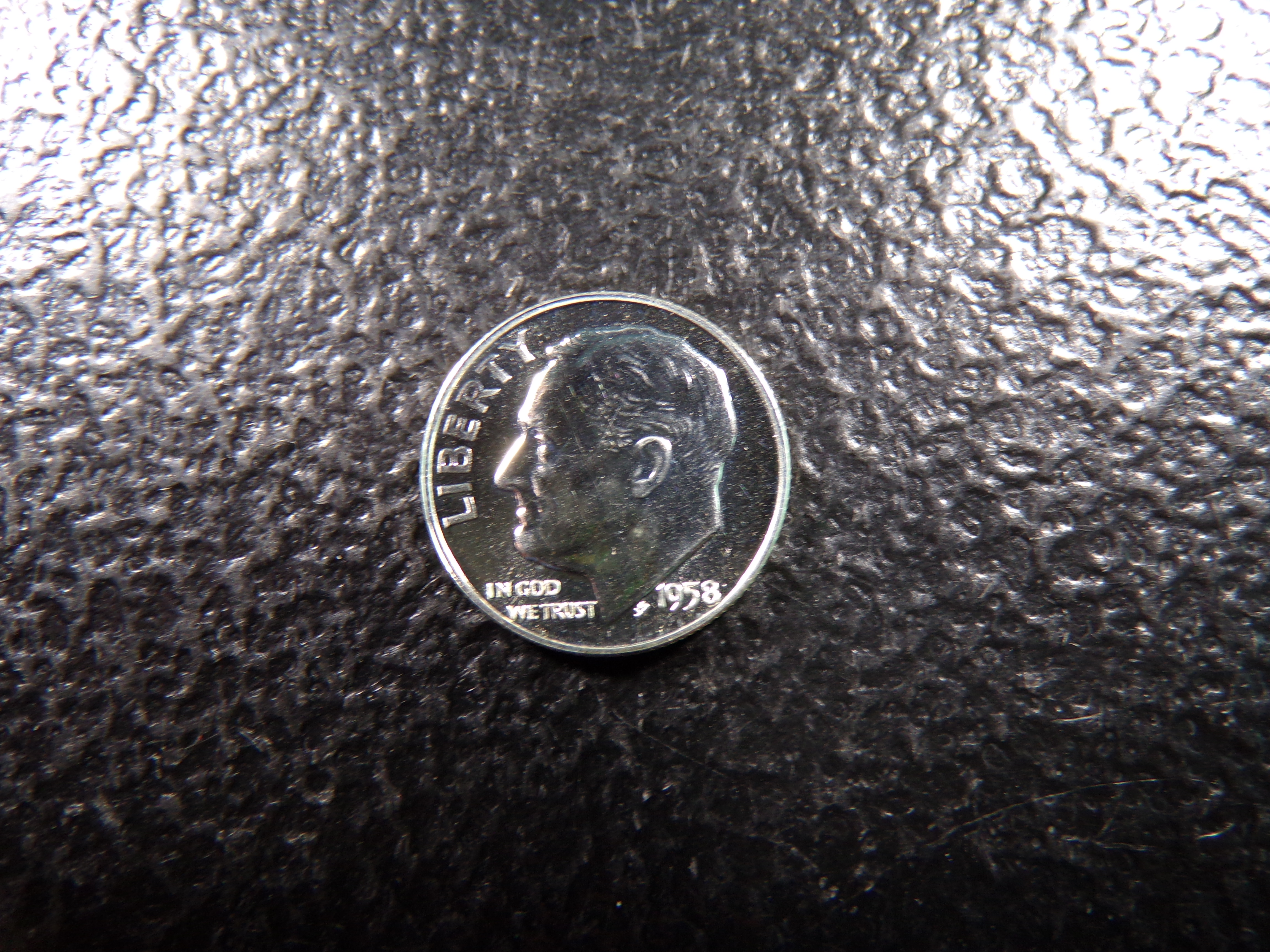 1958 ROOSEVELT SILVER PROOF DIME
