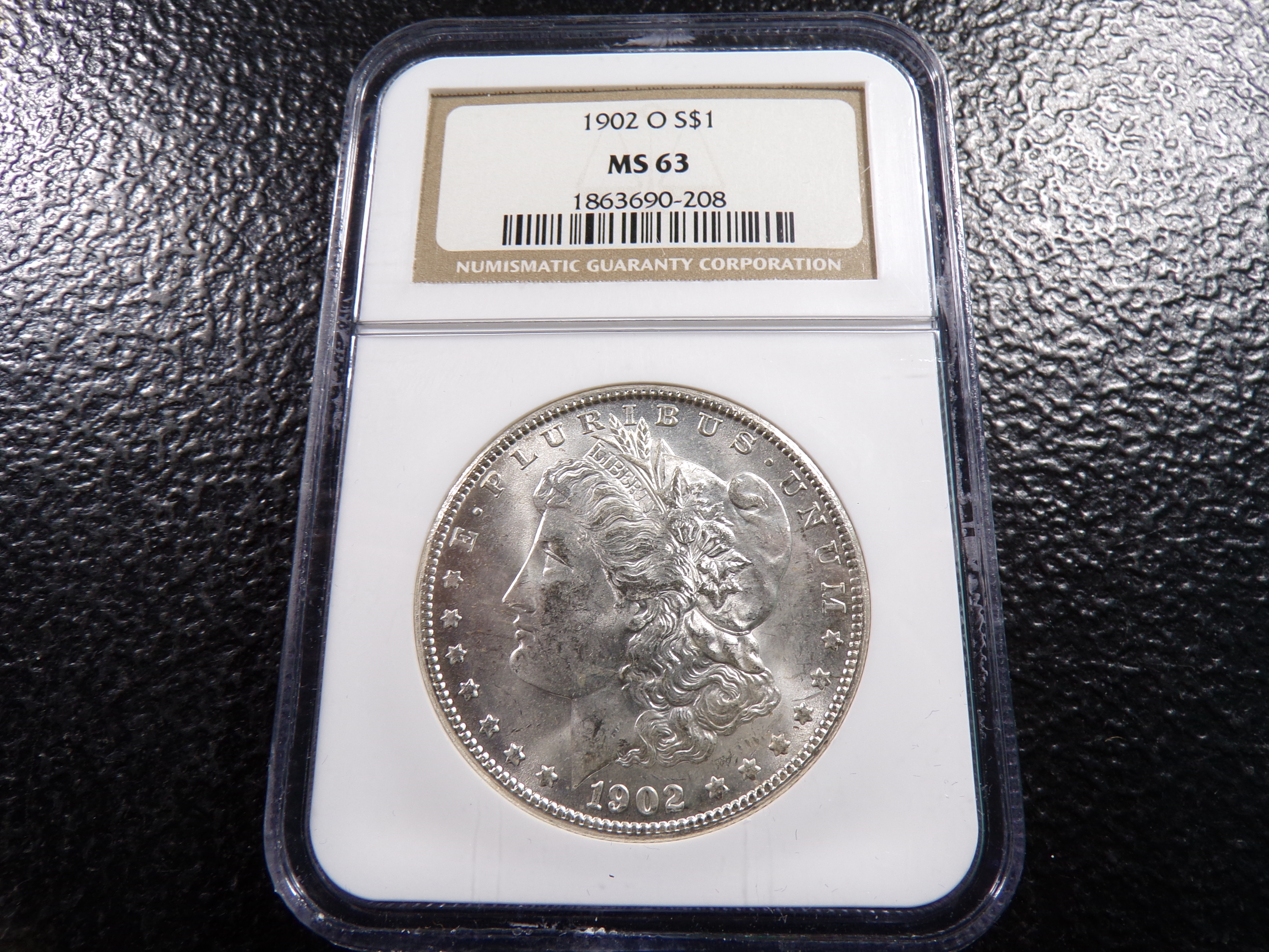 1902-O NGC MS63 MORGAN SILVER DOLLAR