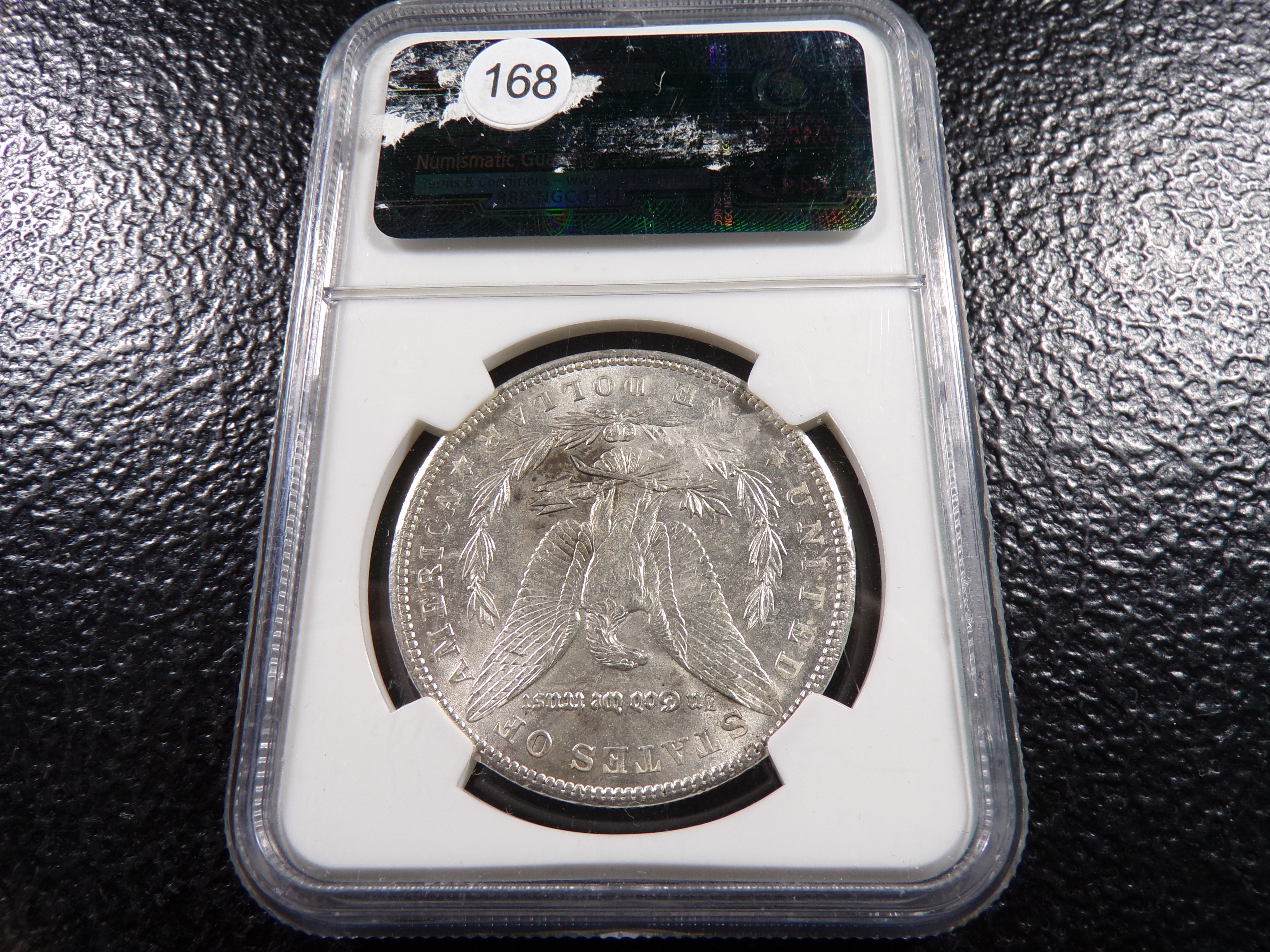 1904 NGC MS63 MORGAN SILVER DOLLAR