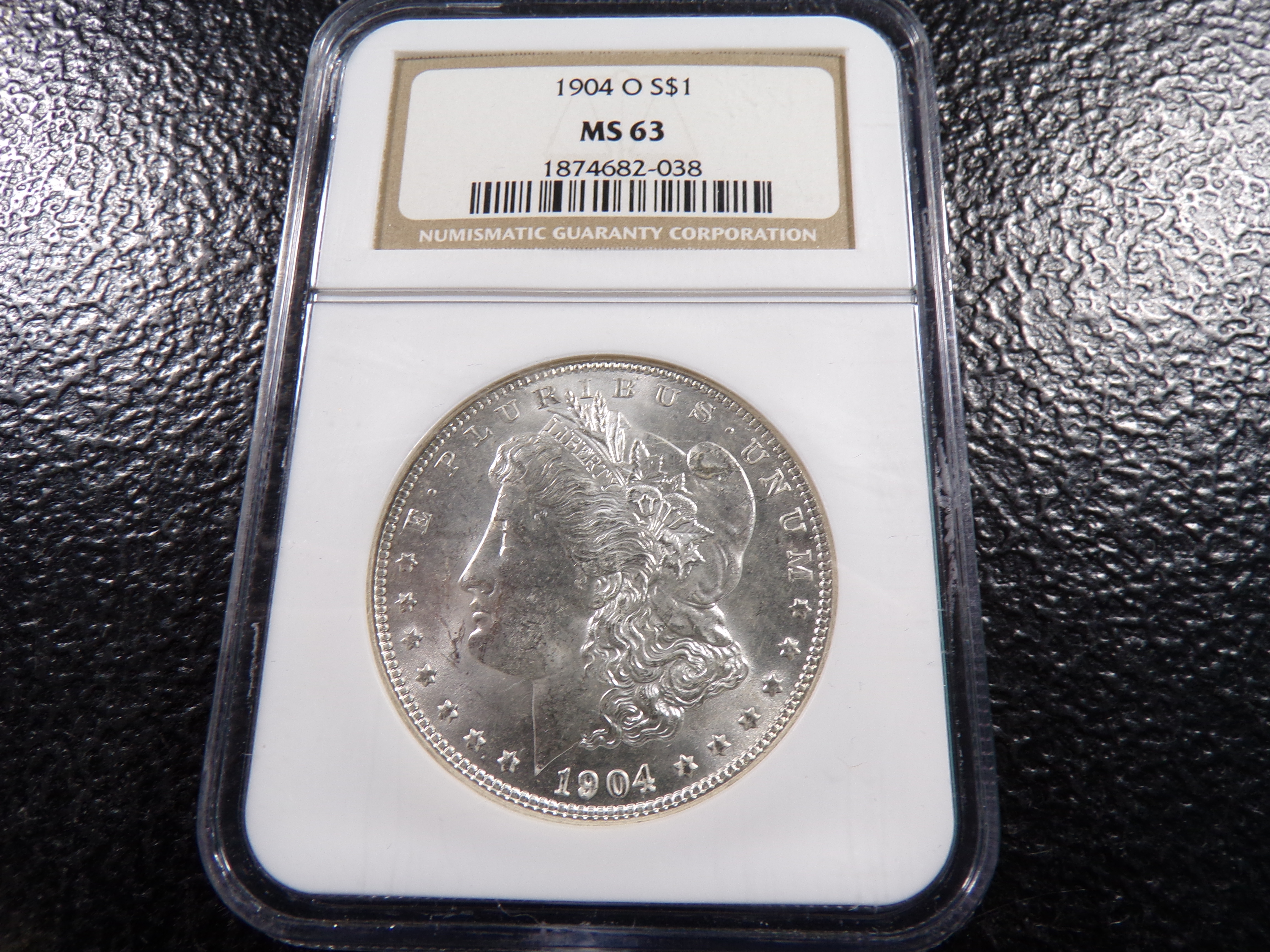 1904-O NGC MS63 MORGAN SILVER DOLLAR