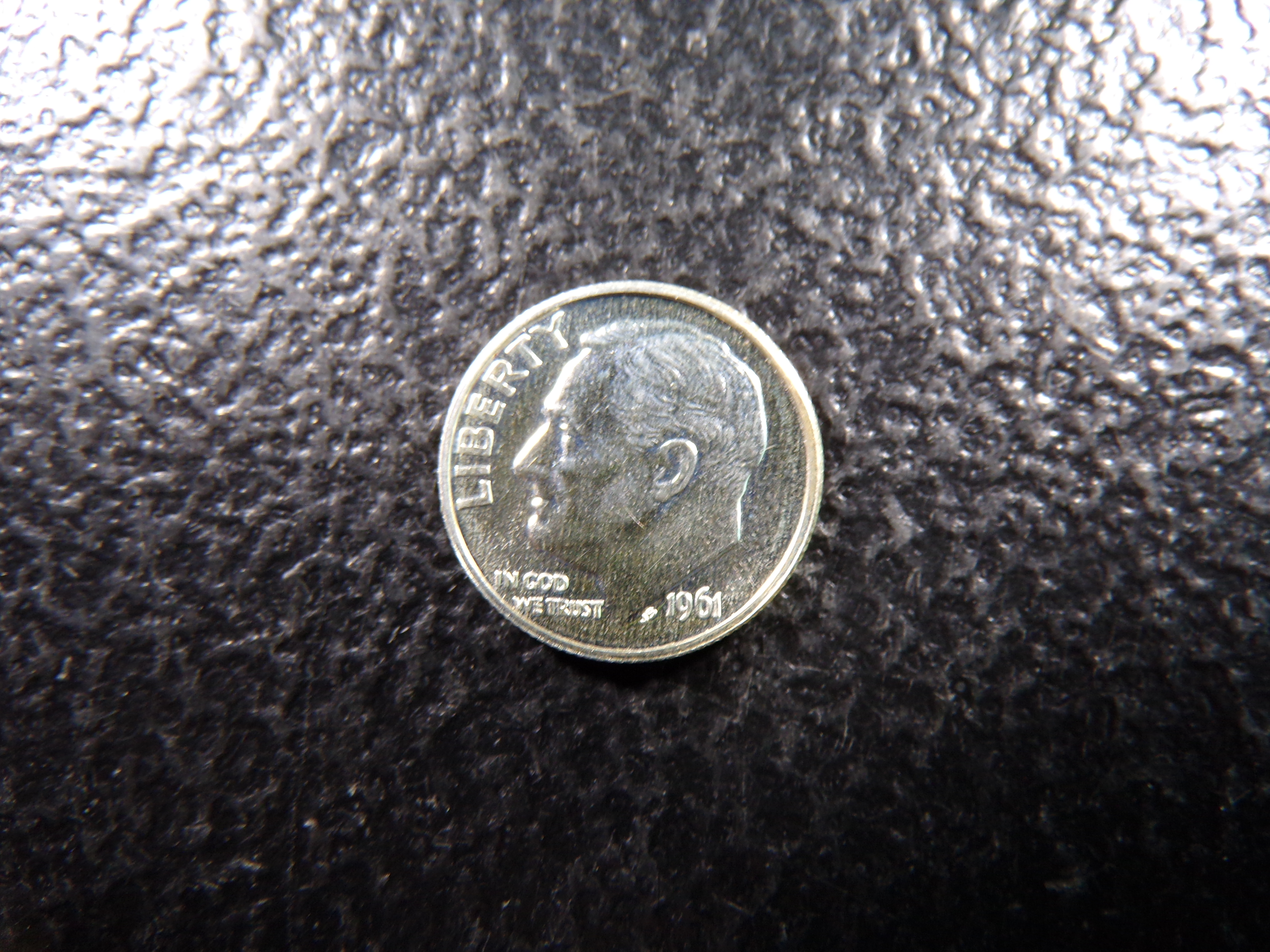 1961 ROOSEVELT SILVER PROOF DIME