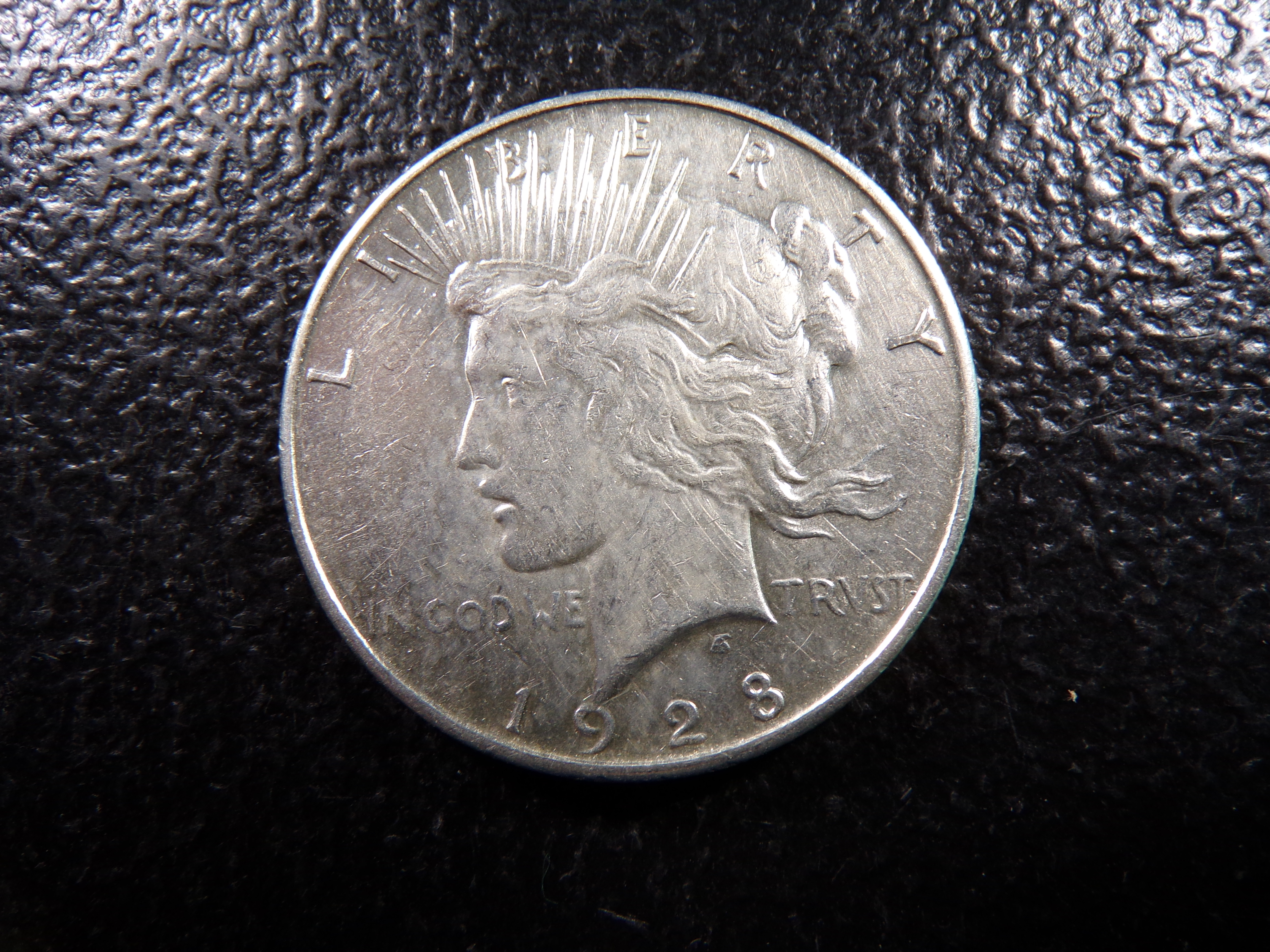 1928-S HIGH GRADE PEACE SILVER DOLLAR