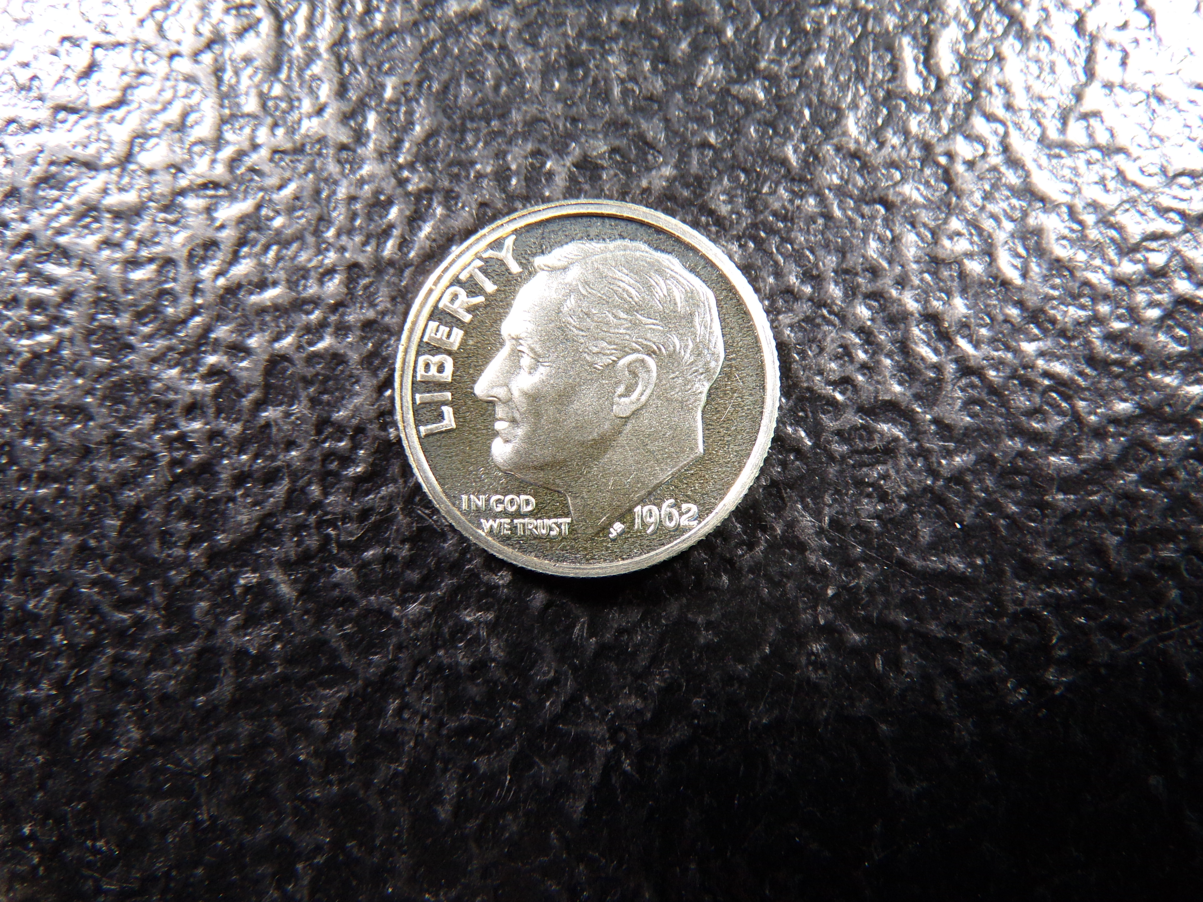 1962 ROOSEVLT SILVER PROOF DIME