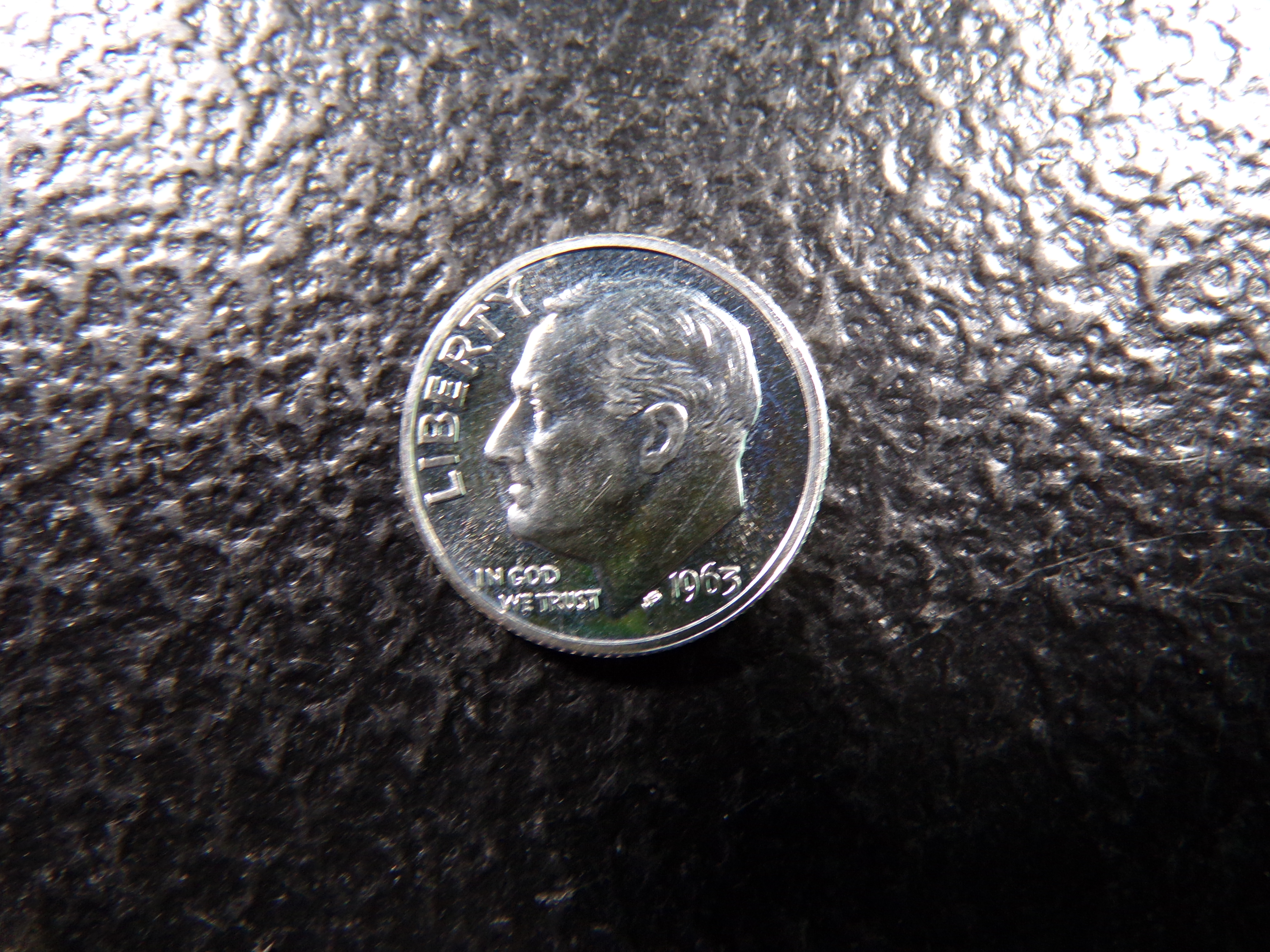 1963 ROOSEVELT SILVER PROOF DIME