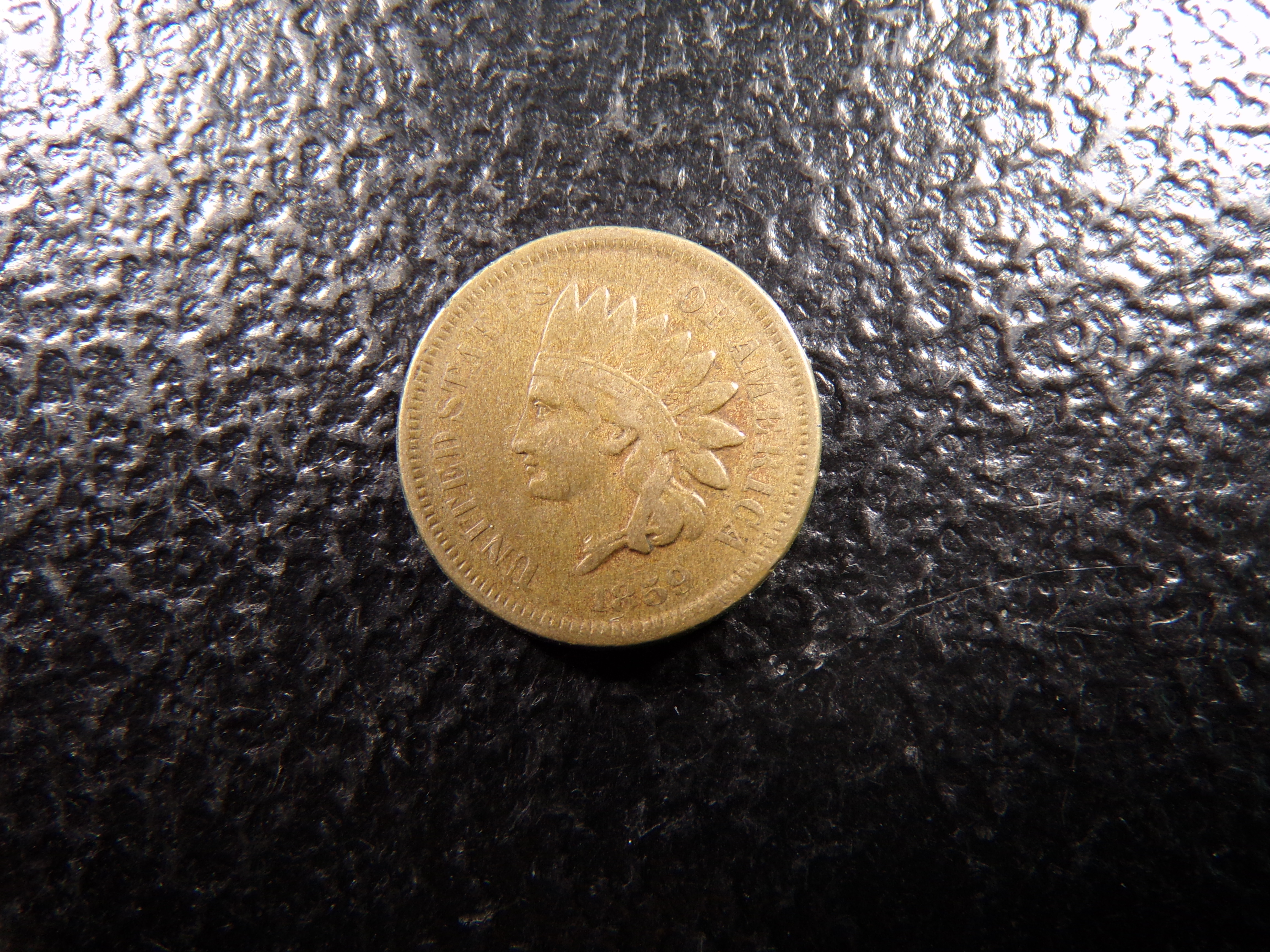1859 COPPER NICKEL INDIAN CENT