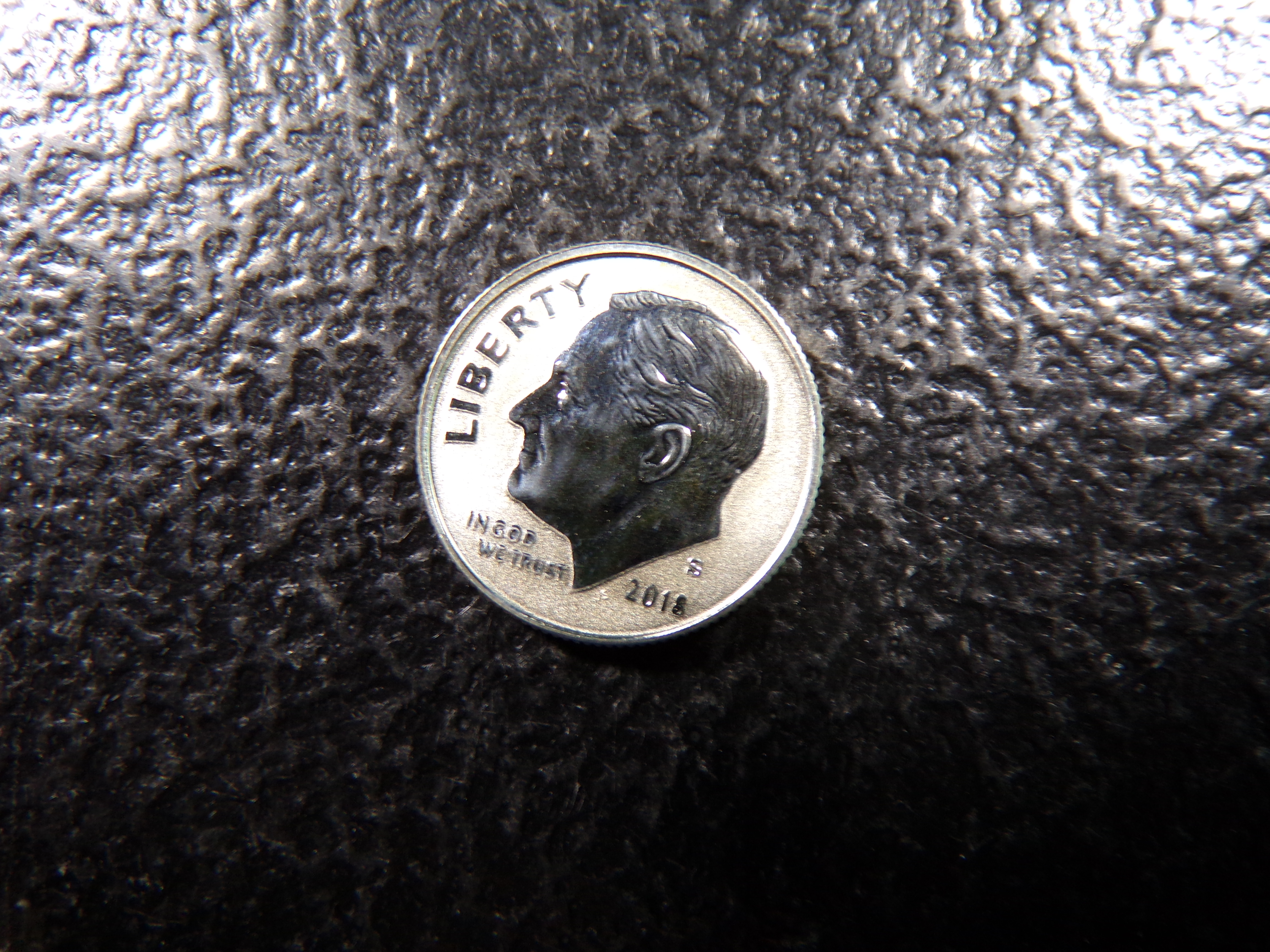 2018-S REVERSE SILVER PROOF ROOSEVELT DIME