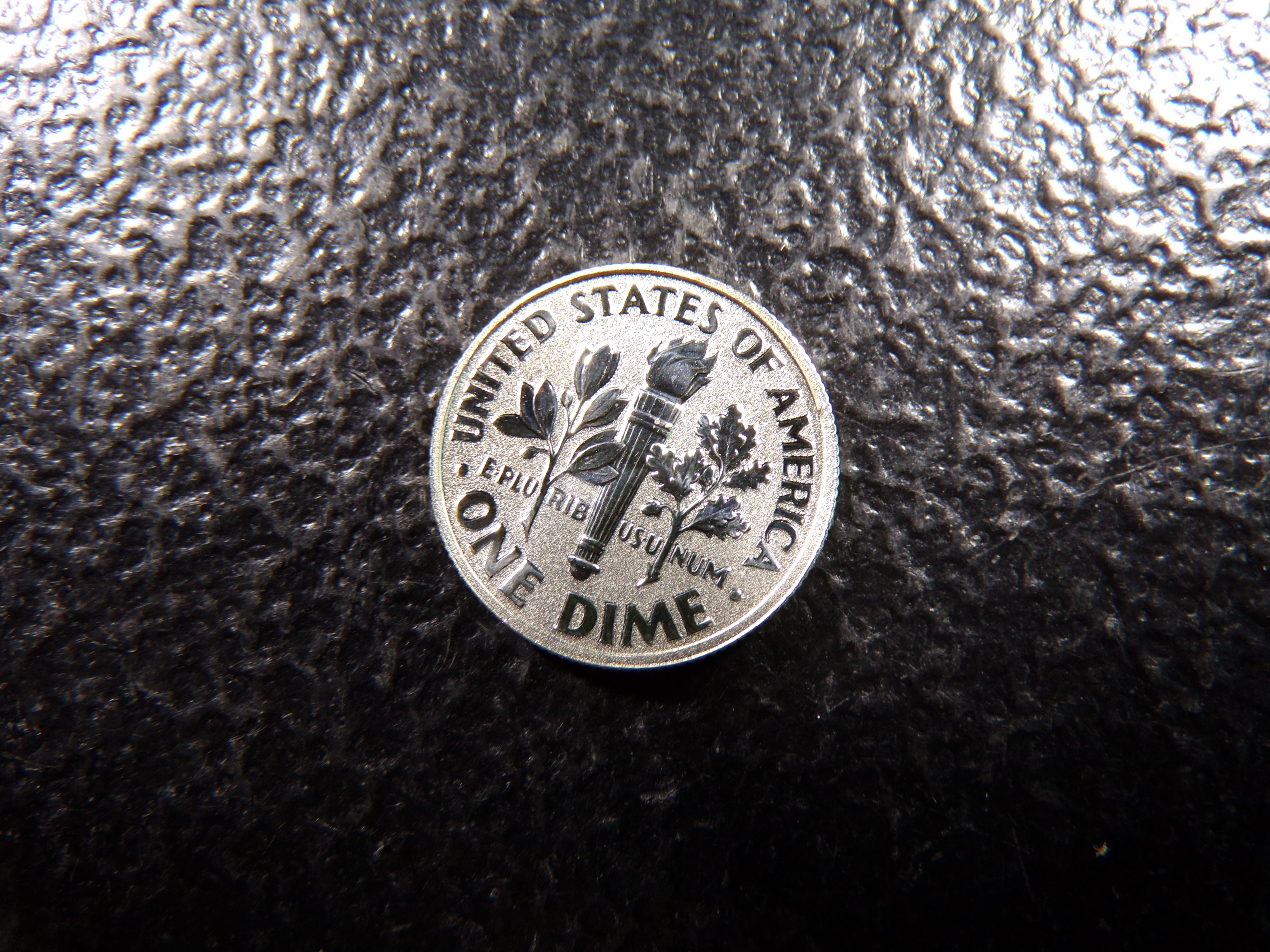 2015-P REVERSE SILVER PROOF ROOSEVELT DIME