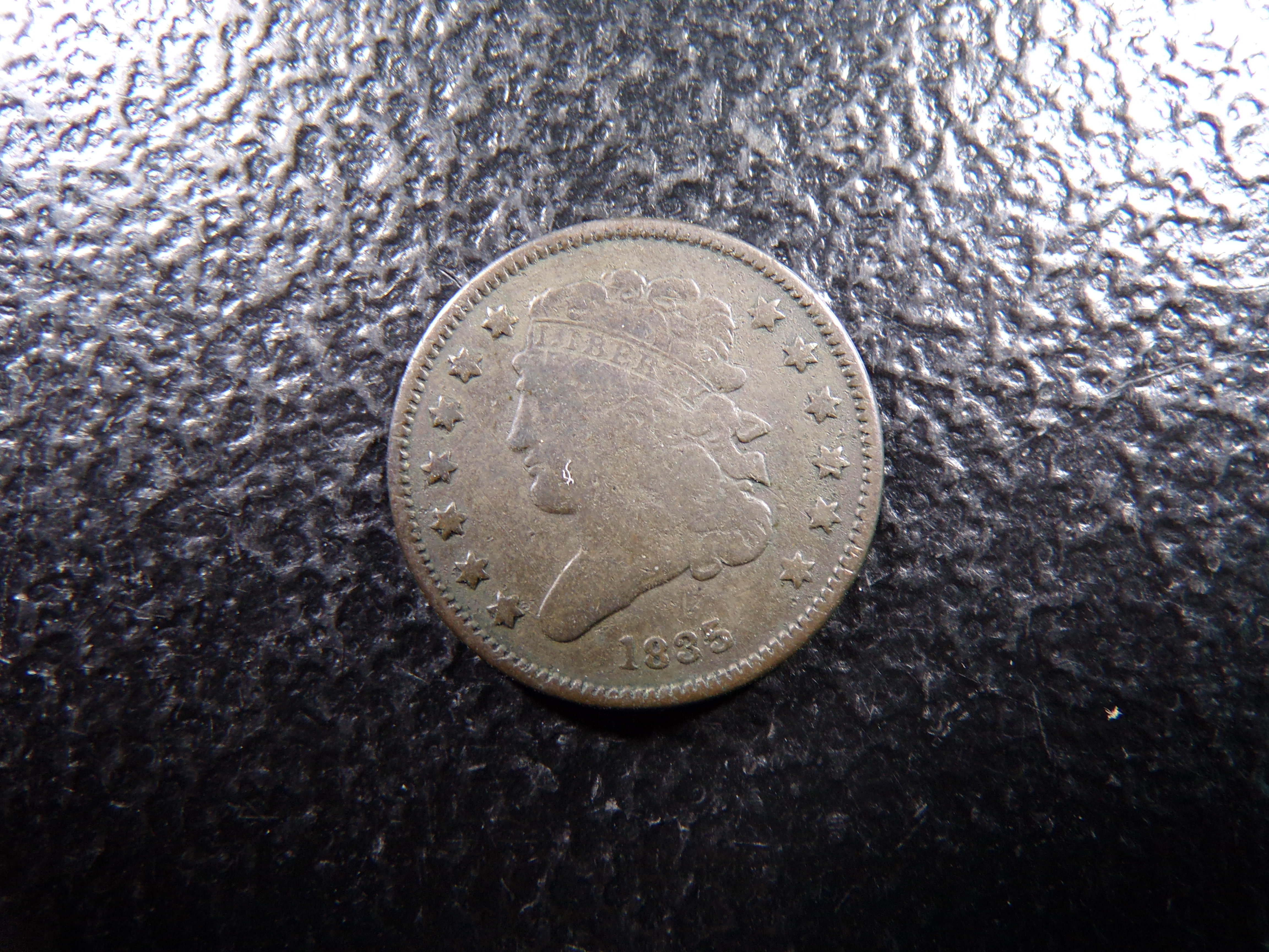 1835 CLASSIC HEAD HALF CENT