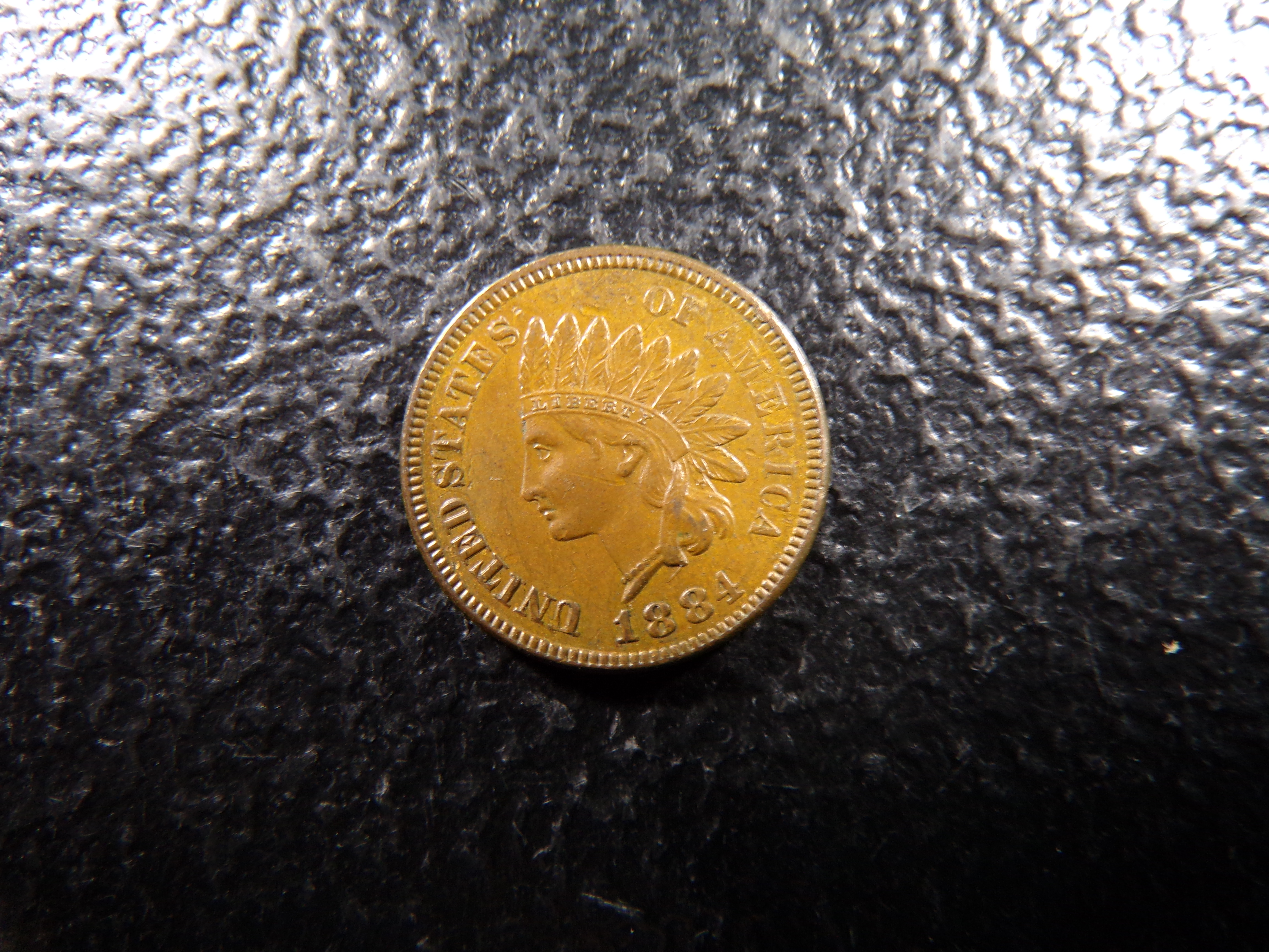 1884 INDIAN HEAD CENT