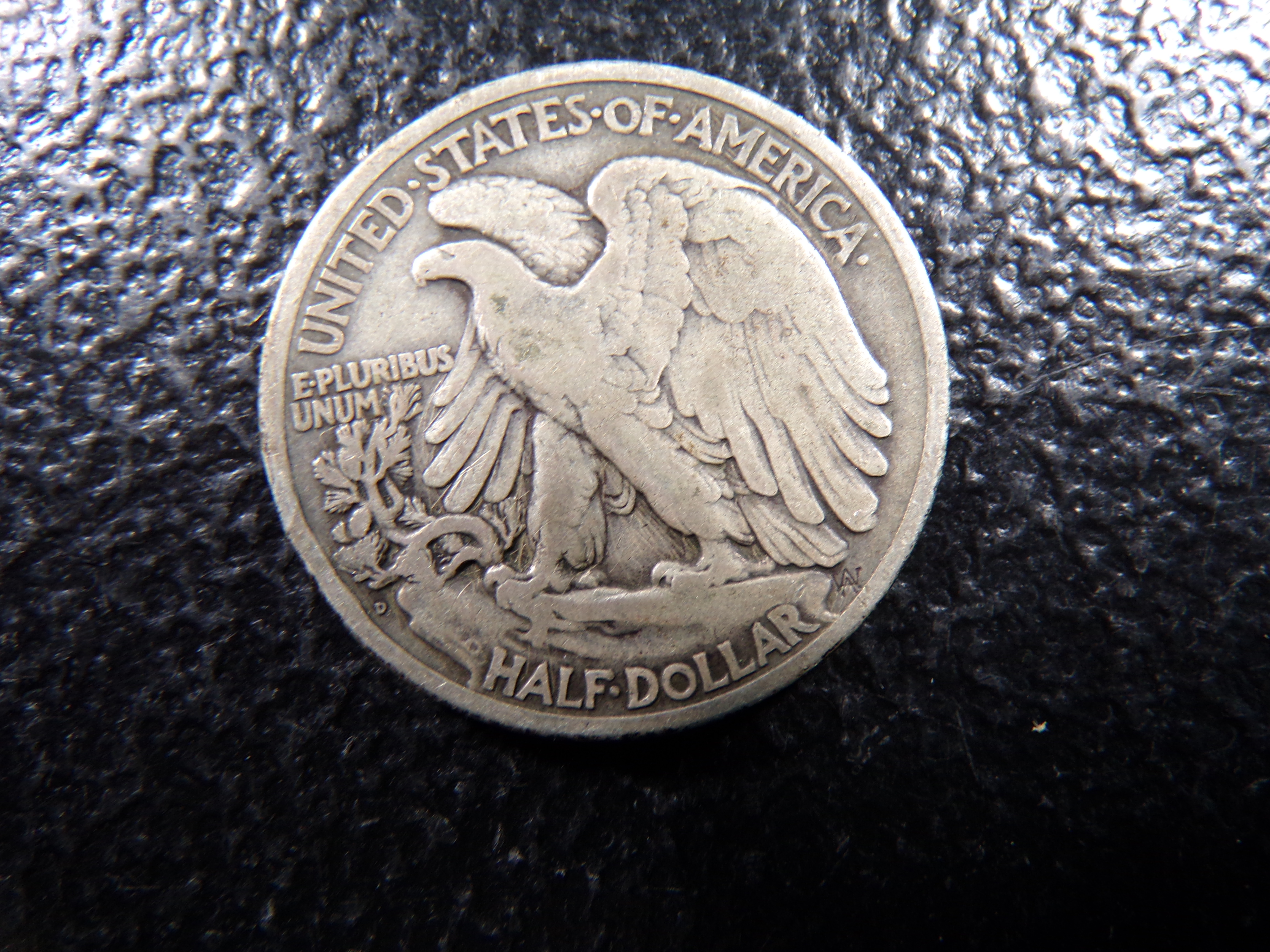 1920-D RARE DATE WALKING LIBERTY SILVER HALF DOLLAR