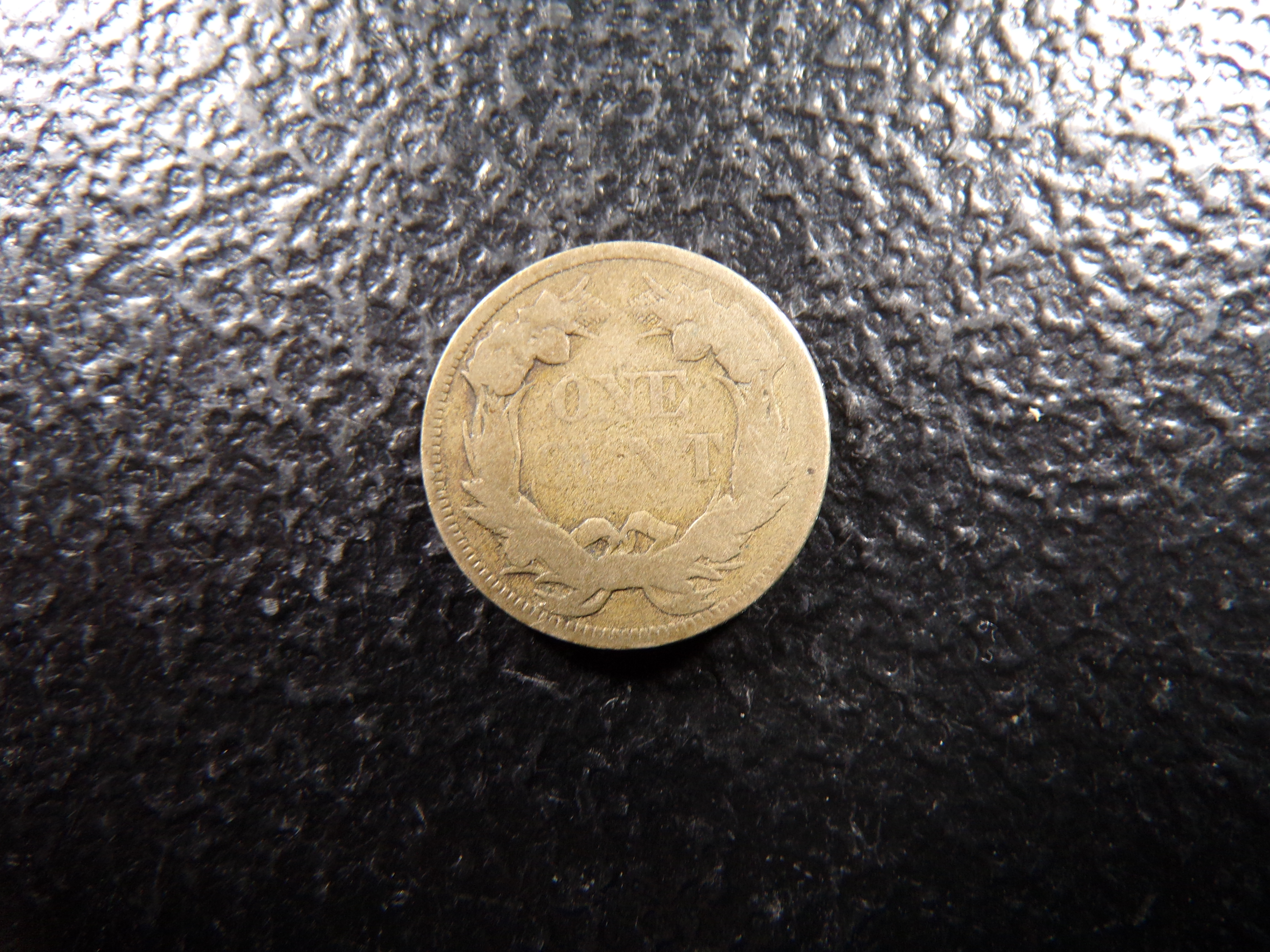 1857 FLYING EAGLE CENT