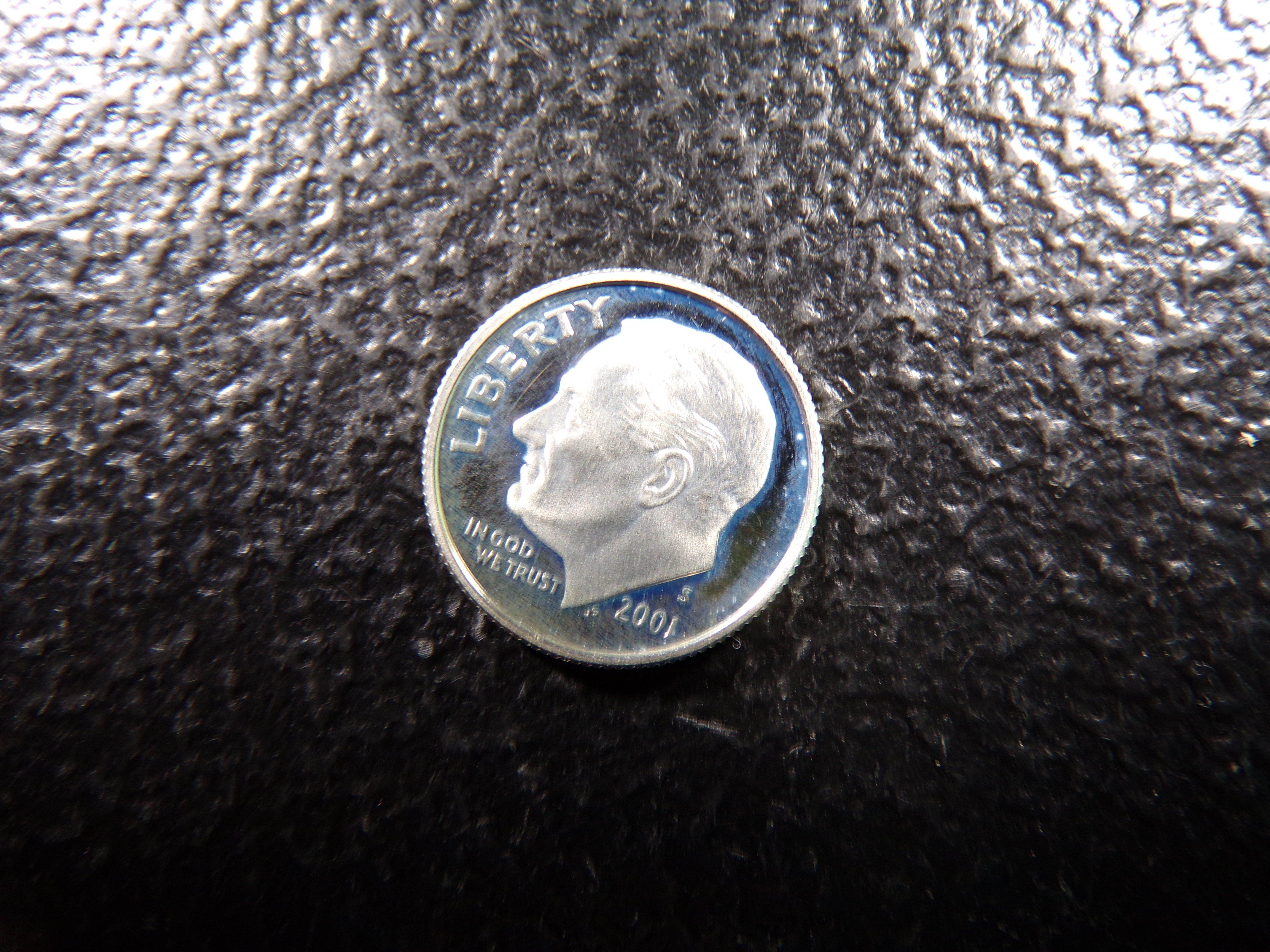 2001-S ROOSEVELT SILVER PROOF DIME