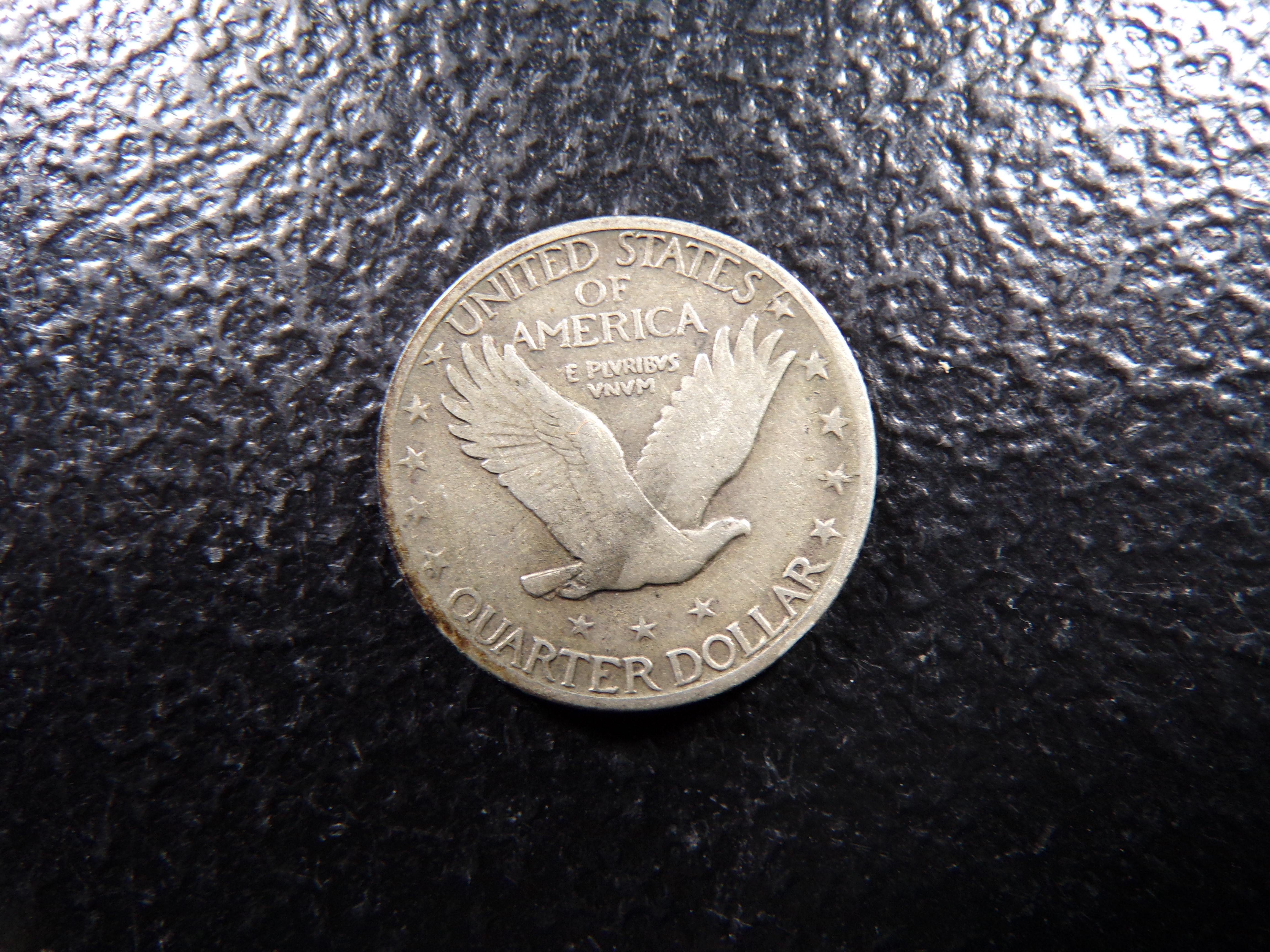 1918-D RARE DATE STANDIMG LIBERTY SILVER QUARTER