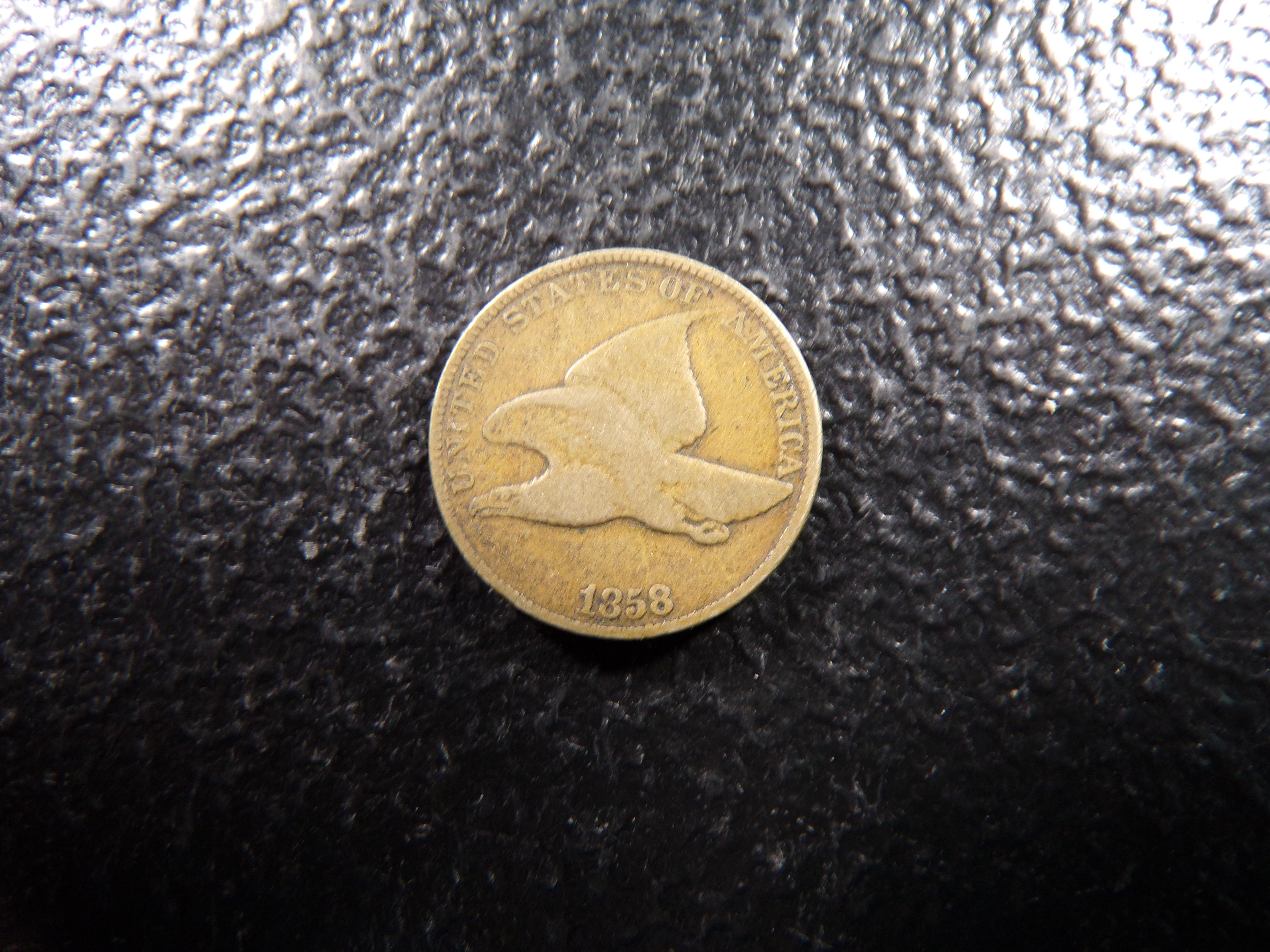 1858 FLYING EAGLE CENT