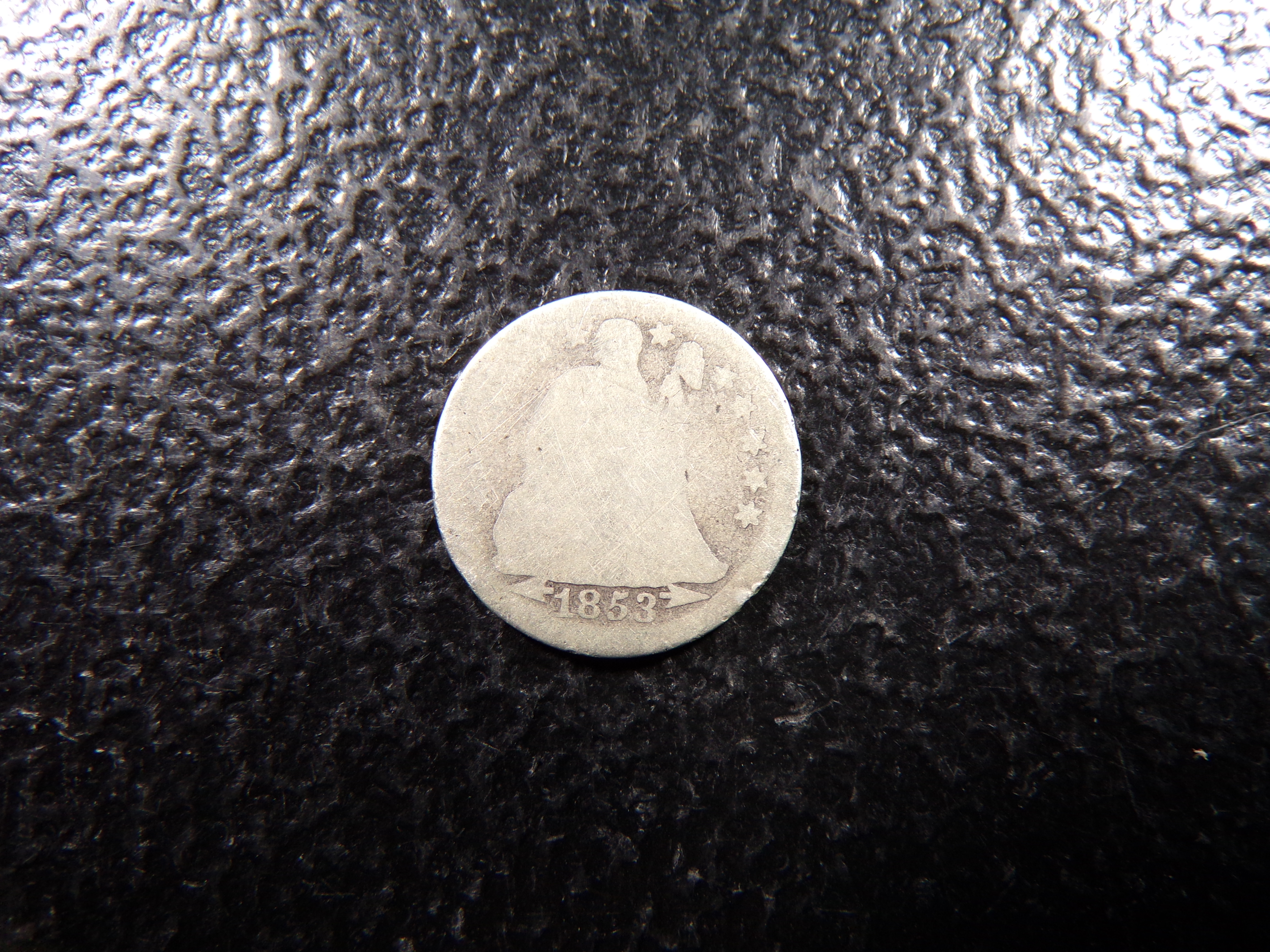 1853 SEATED LIBERTY SILVER DIME