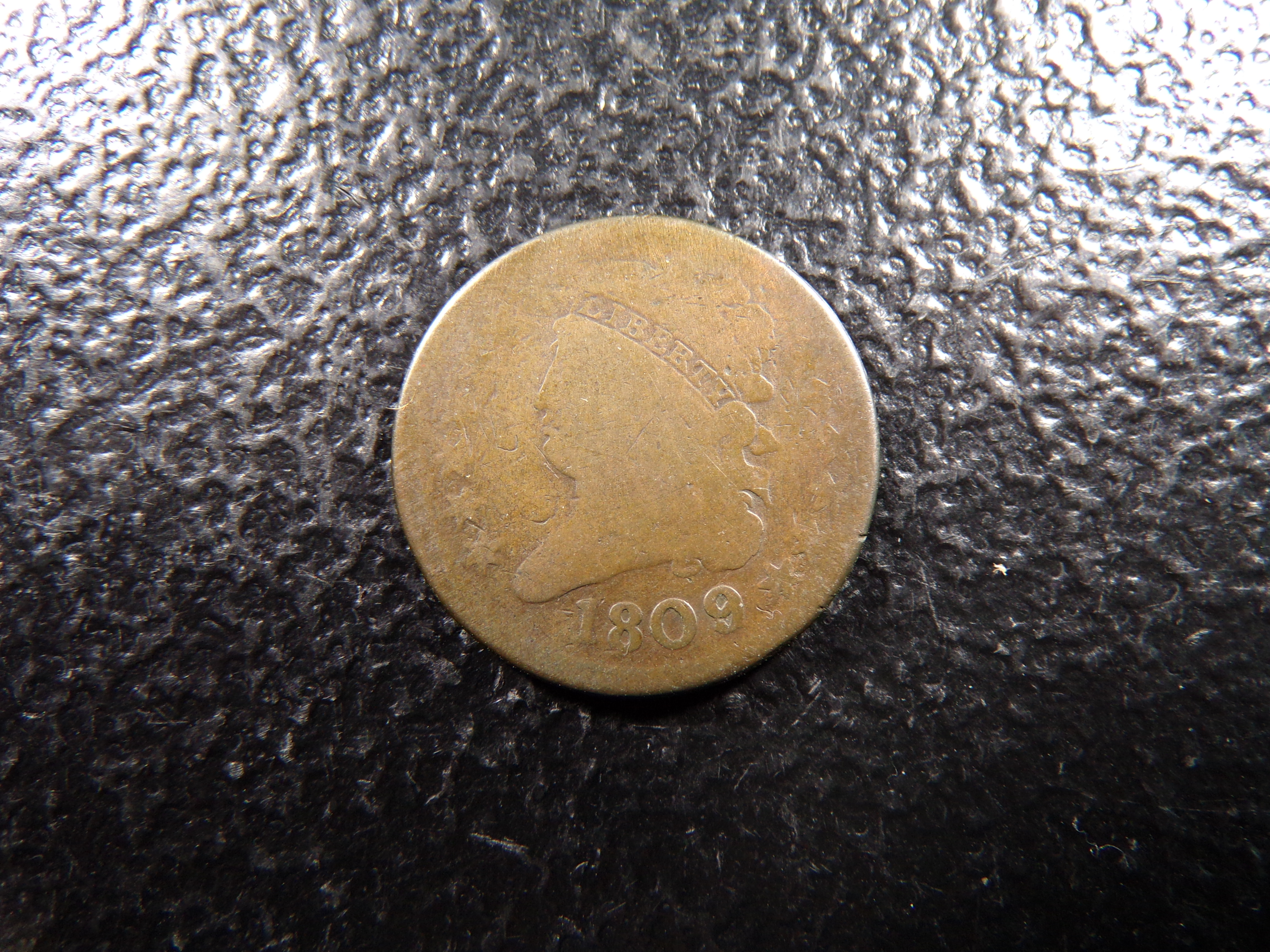 1809 CLASSIC HEAD HALF CENT