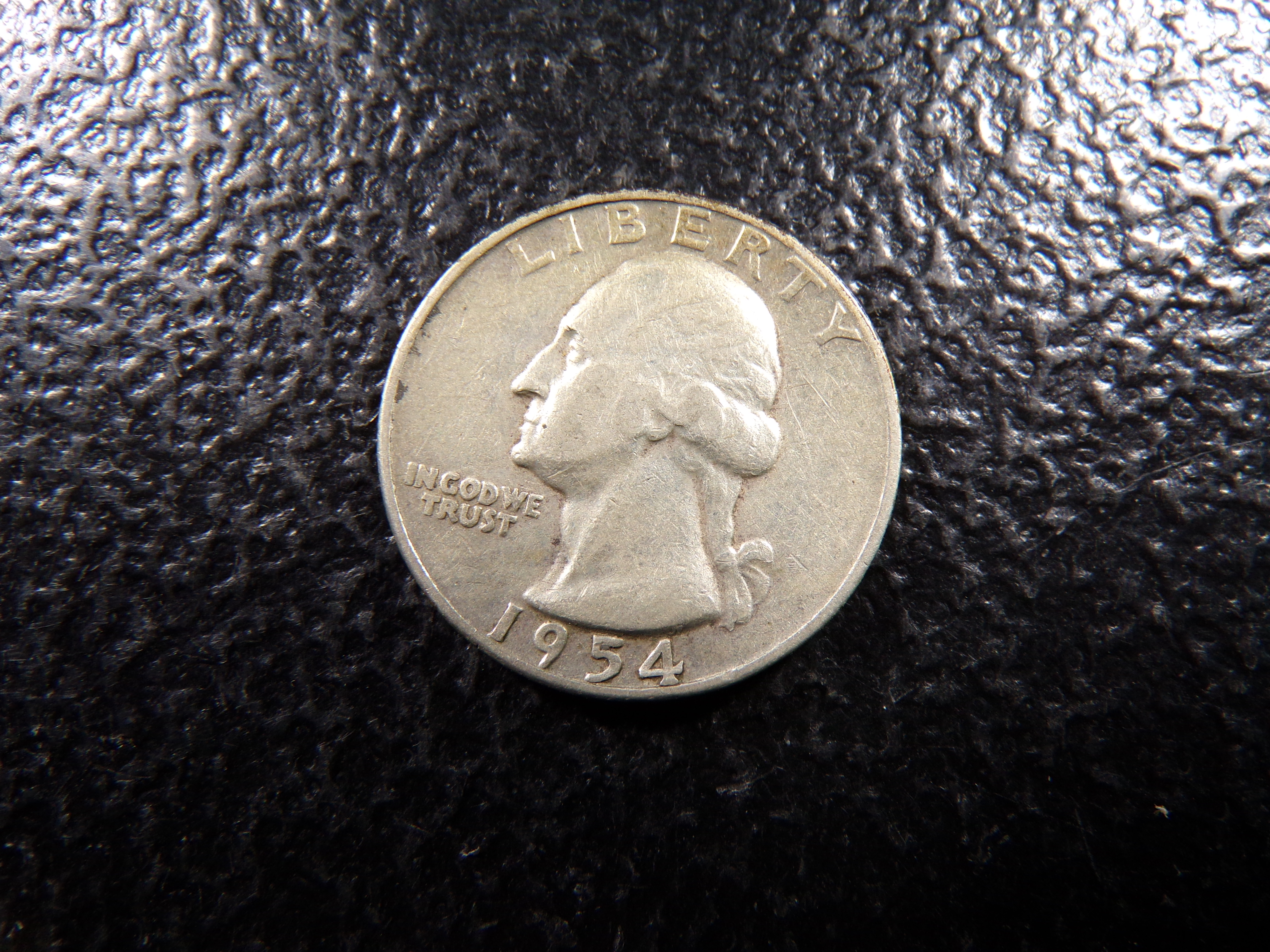 1954-D WASHINGTON SILVER QUARTER