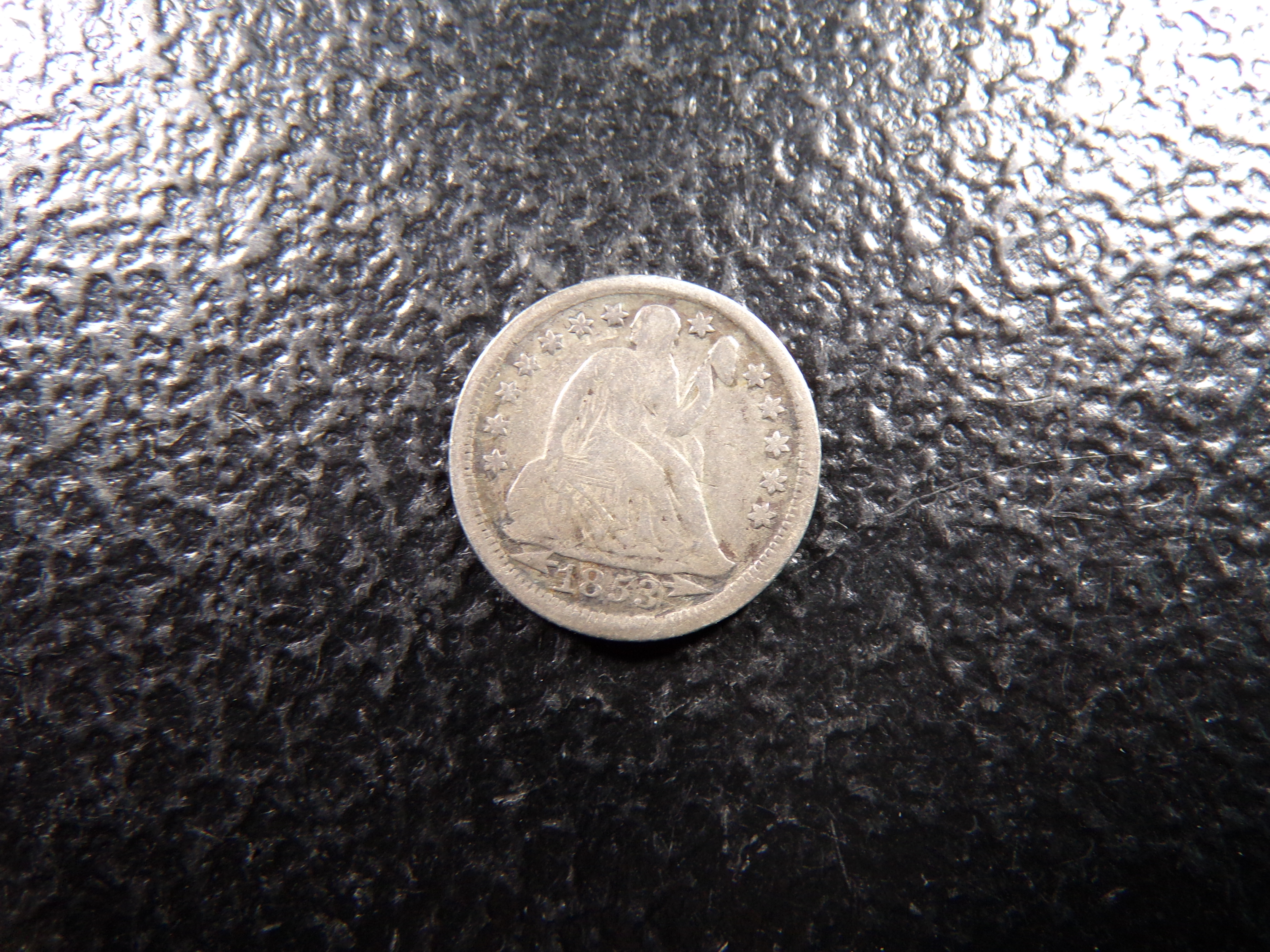 1853 SEATED LIBERTY SILVER DIME