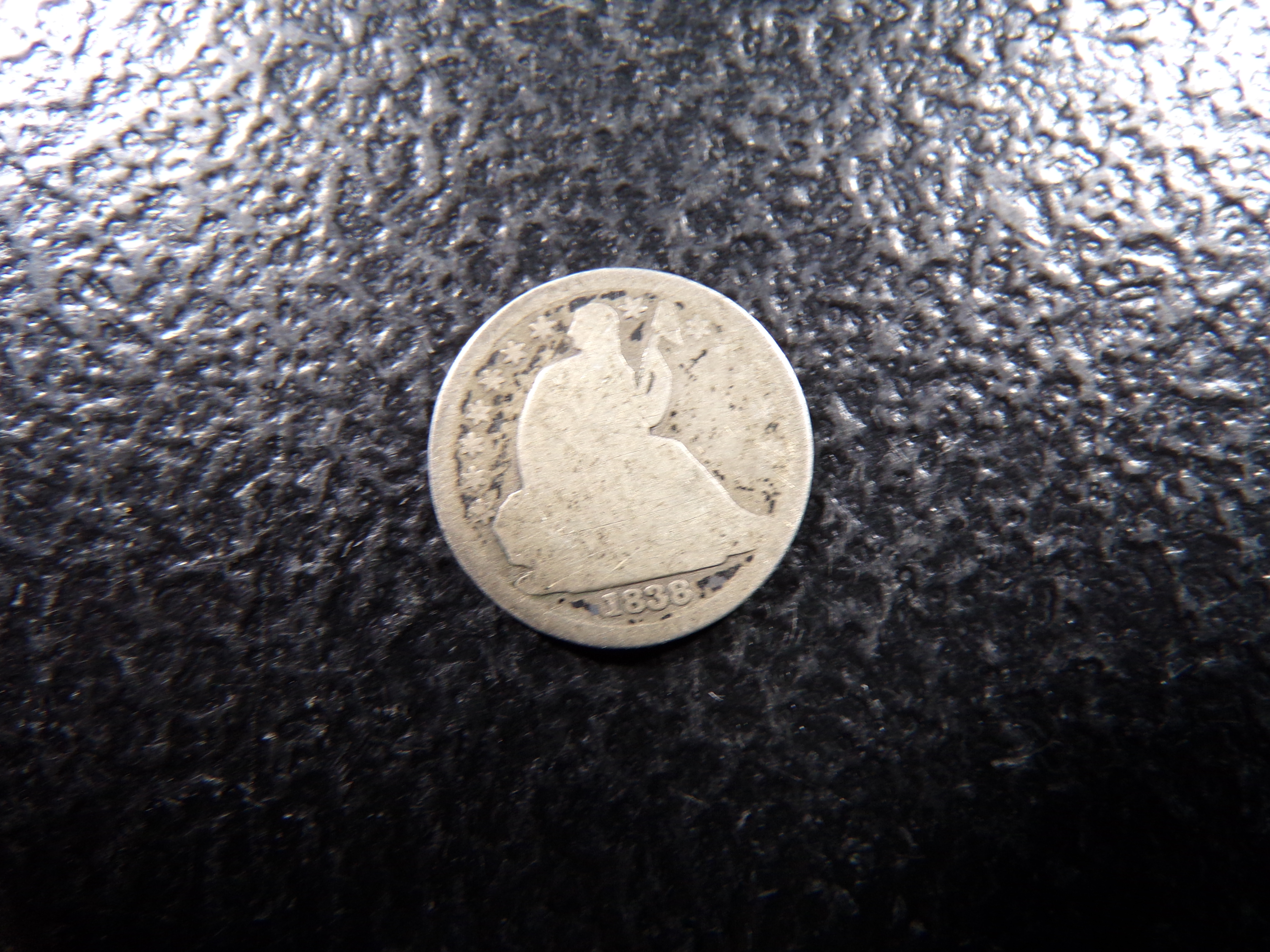 1838 SEATED LIBERTY SILVER DIME