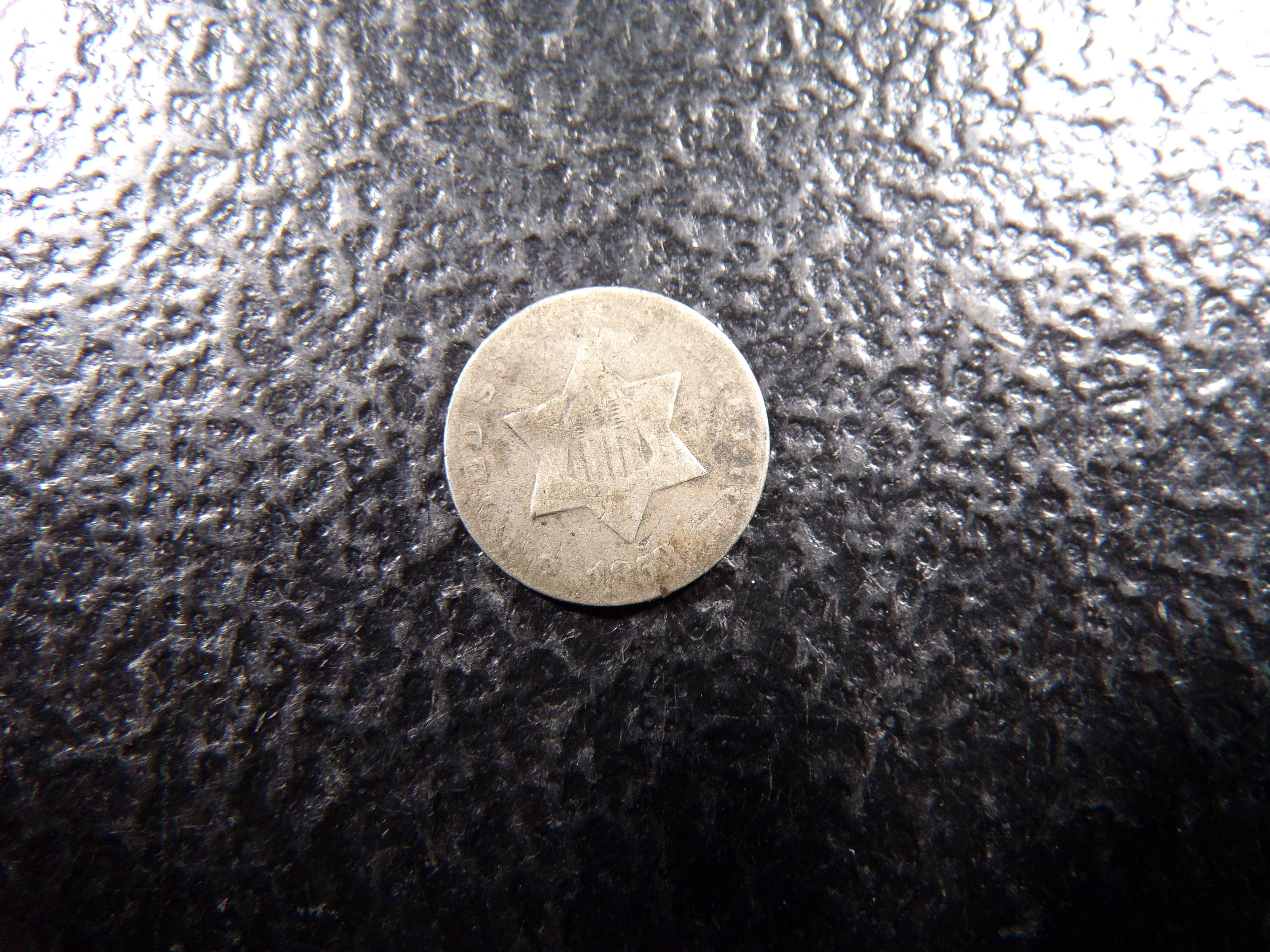 1853 THREE CENT SILVER