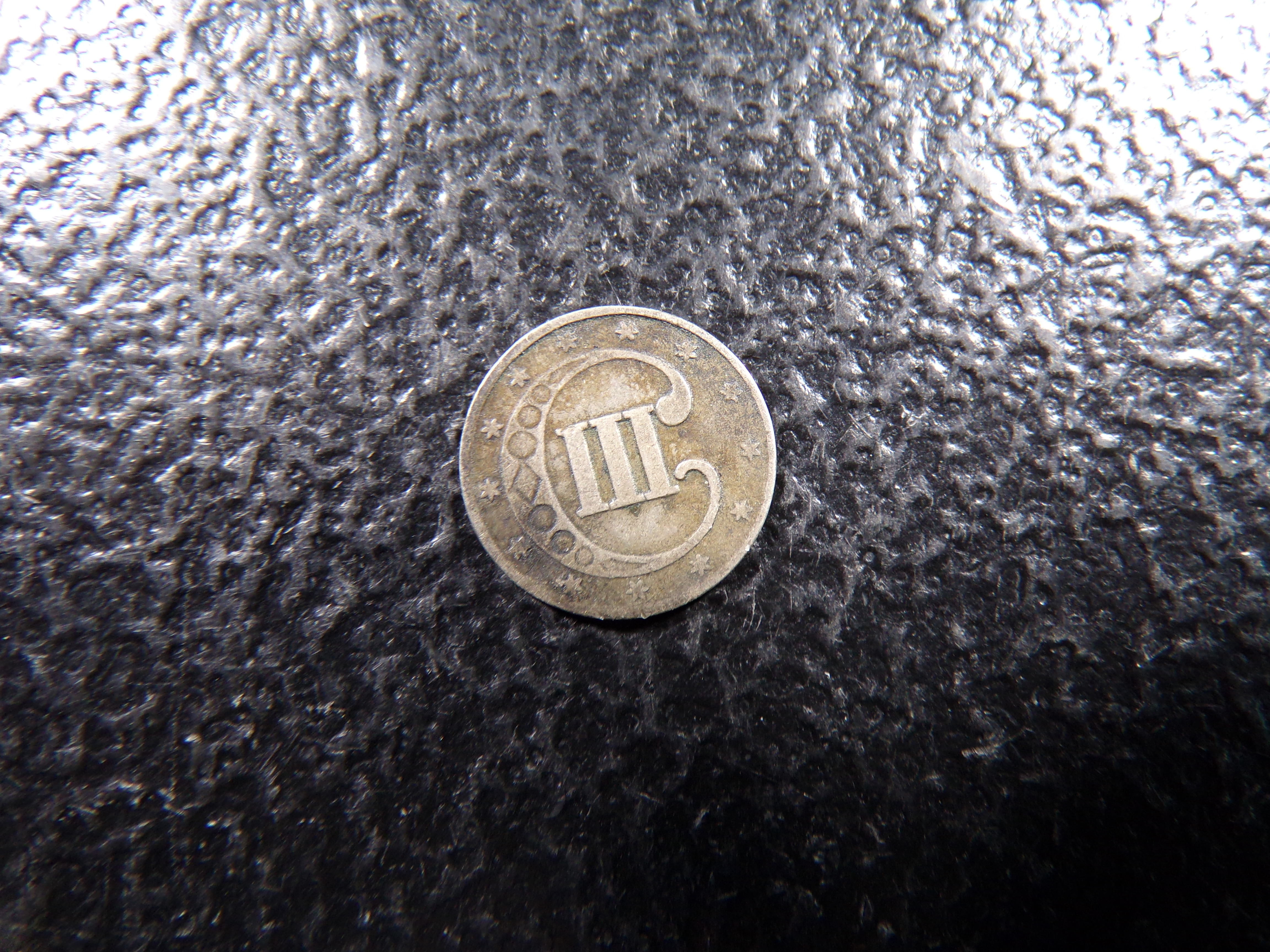 1853 THREE CENT SILVER
