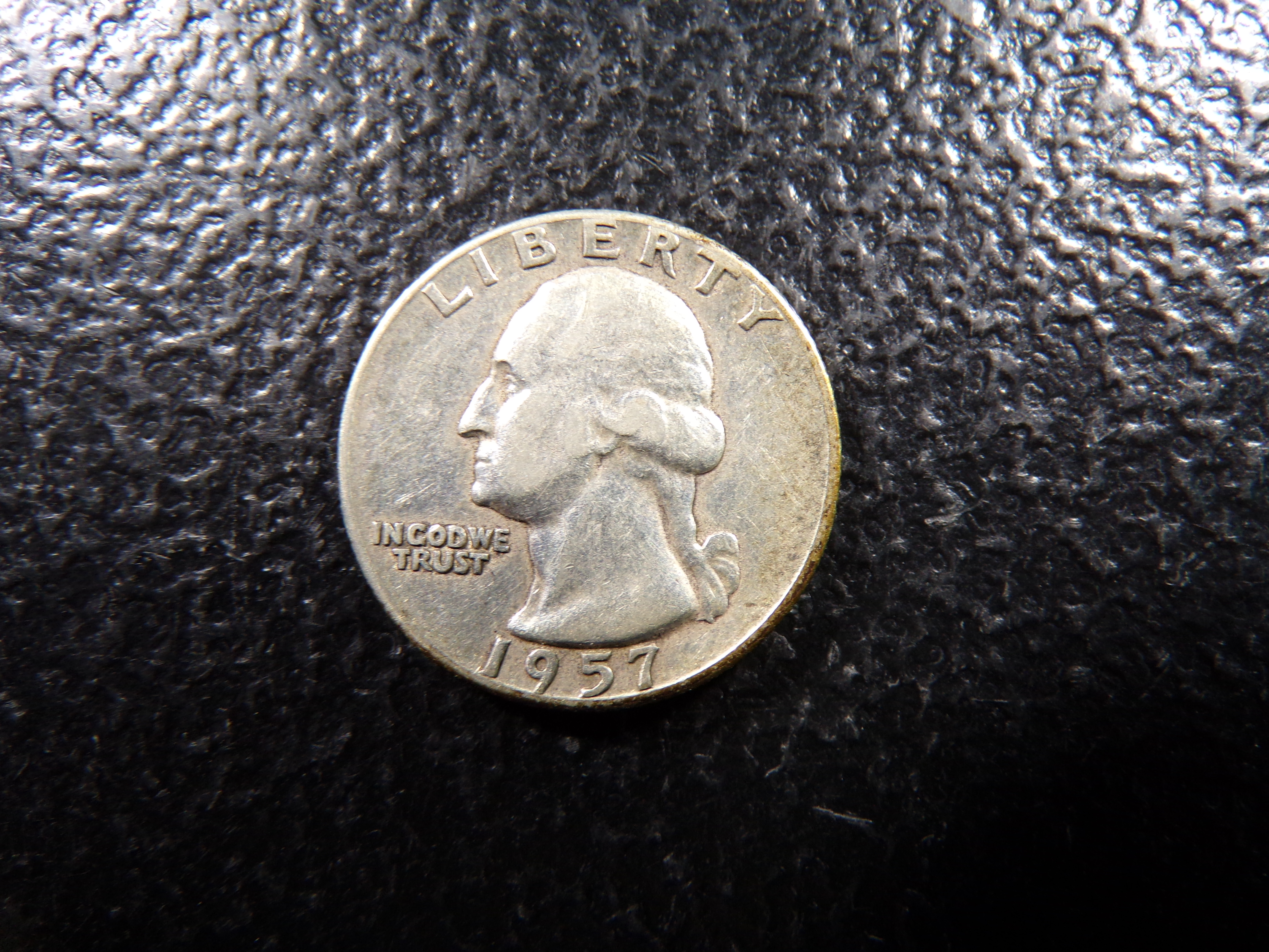 1957 WASHINGTON SILVER QUARTER