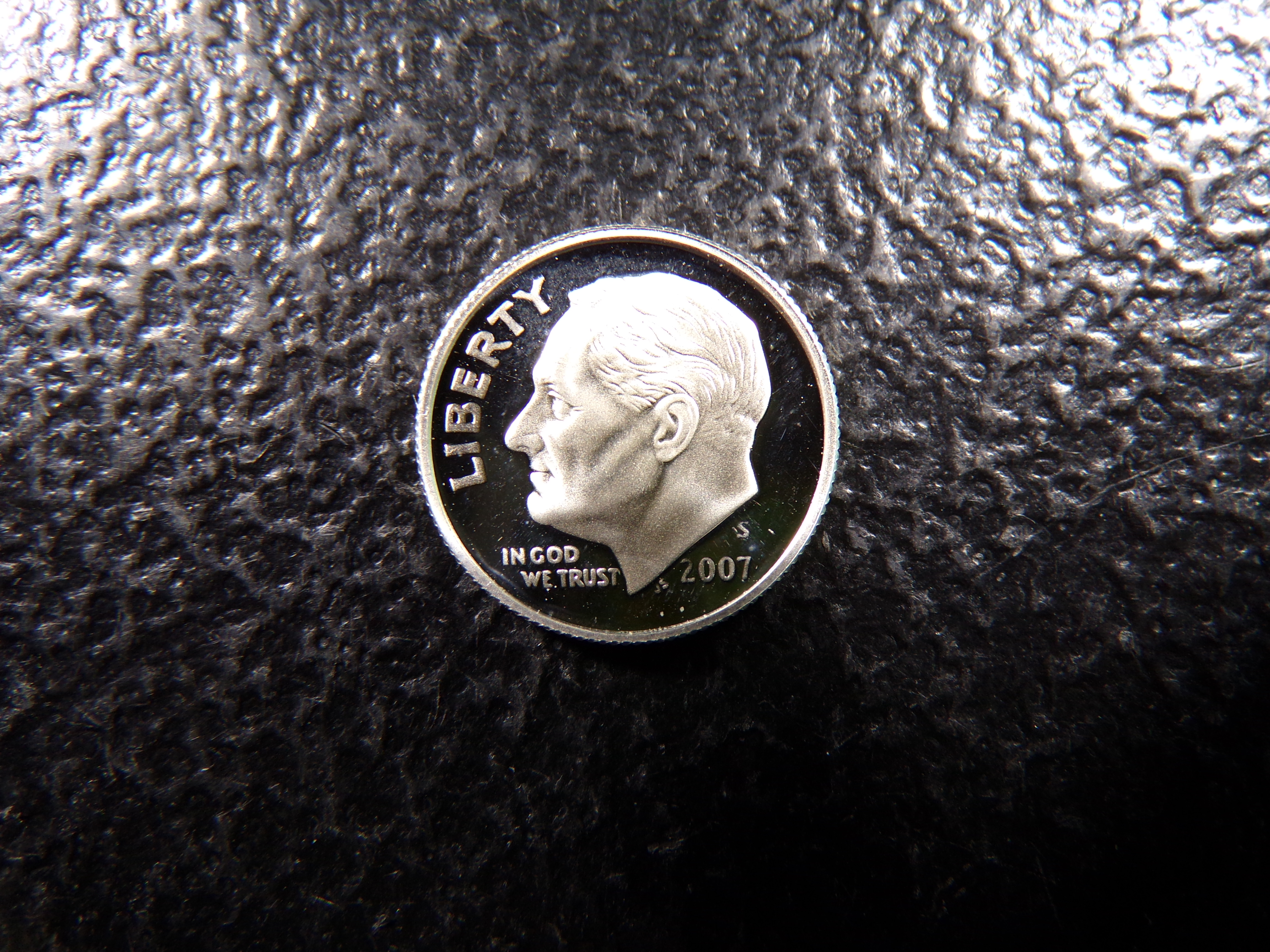 2007-S ROOSEVELT SILVER PROOF DIME