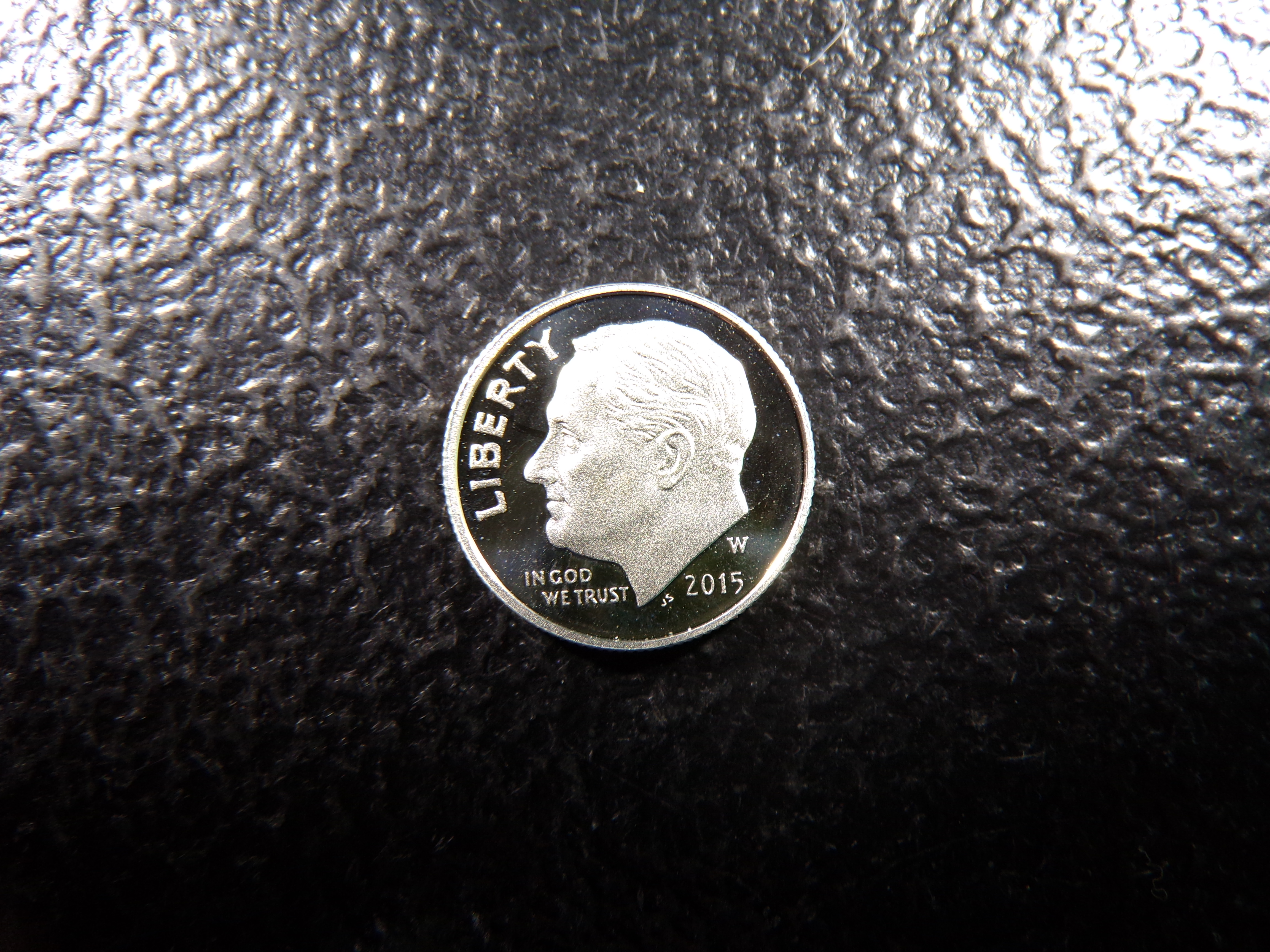 2015-W ROOSEVELT SILVER PROOF DIME