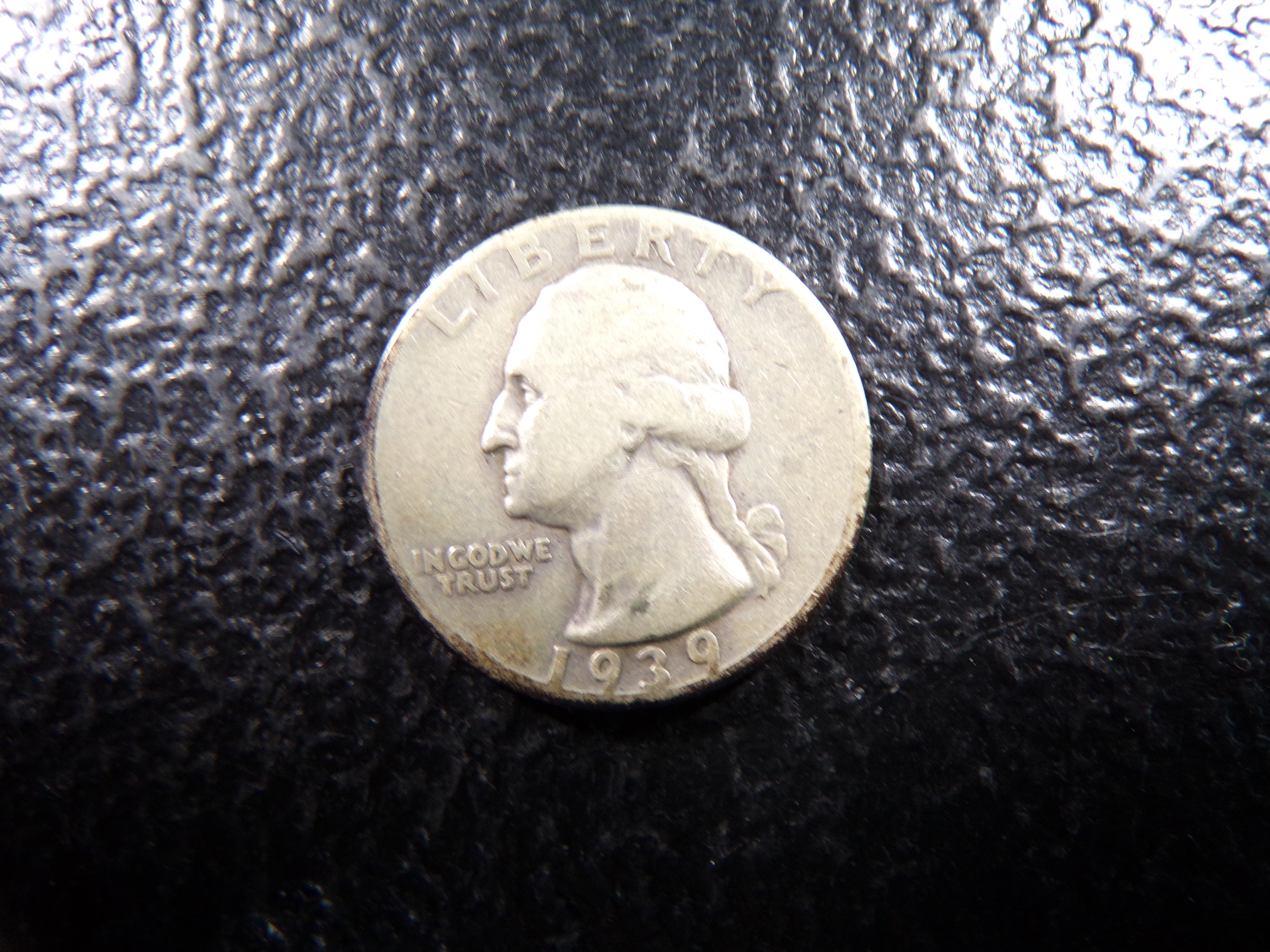 1939 WASHINGTON SILVER QUARTER