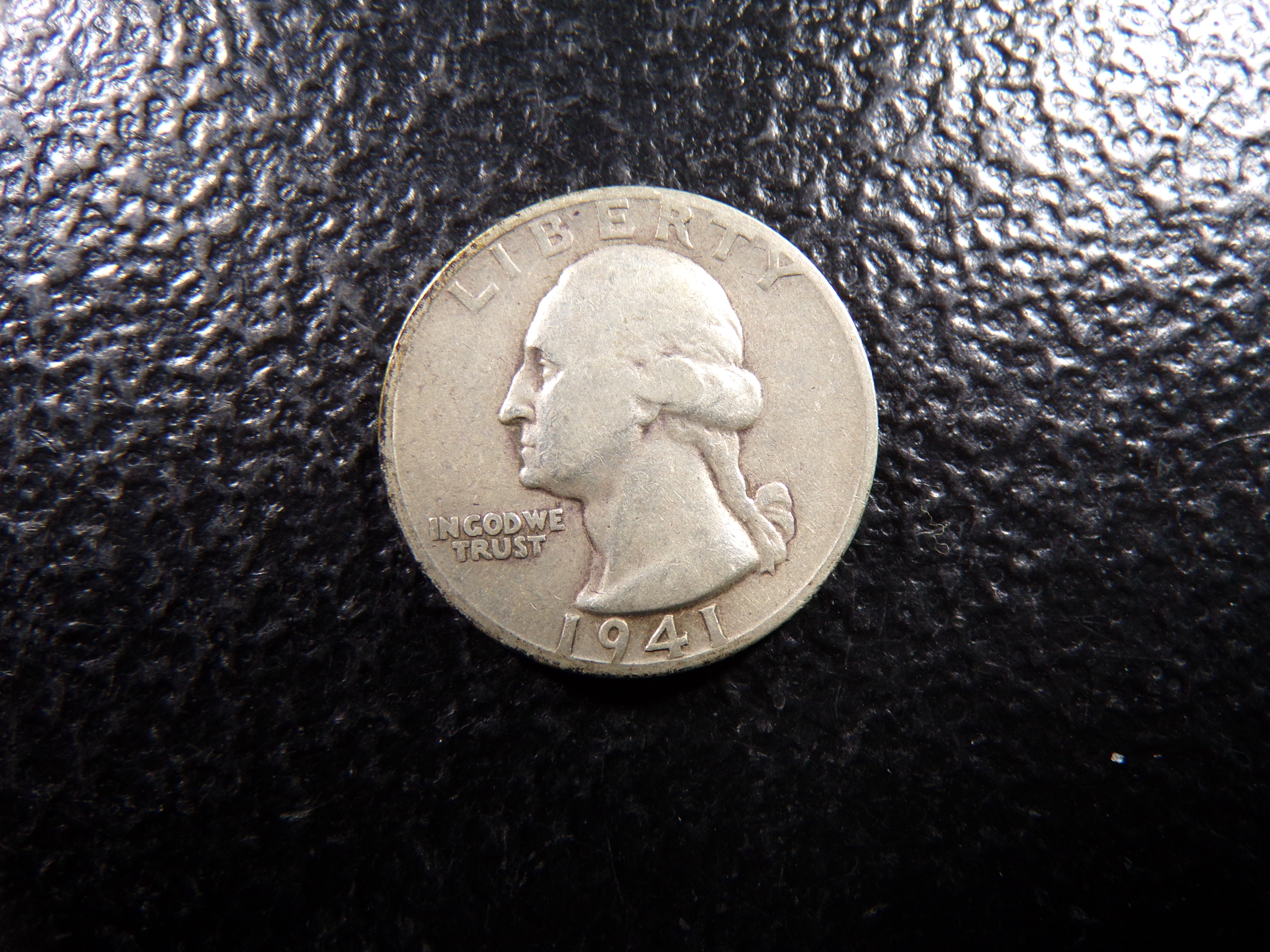 1941-S WASHINGTON SILVER QUARTER
