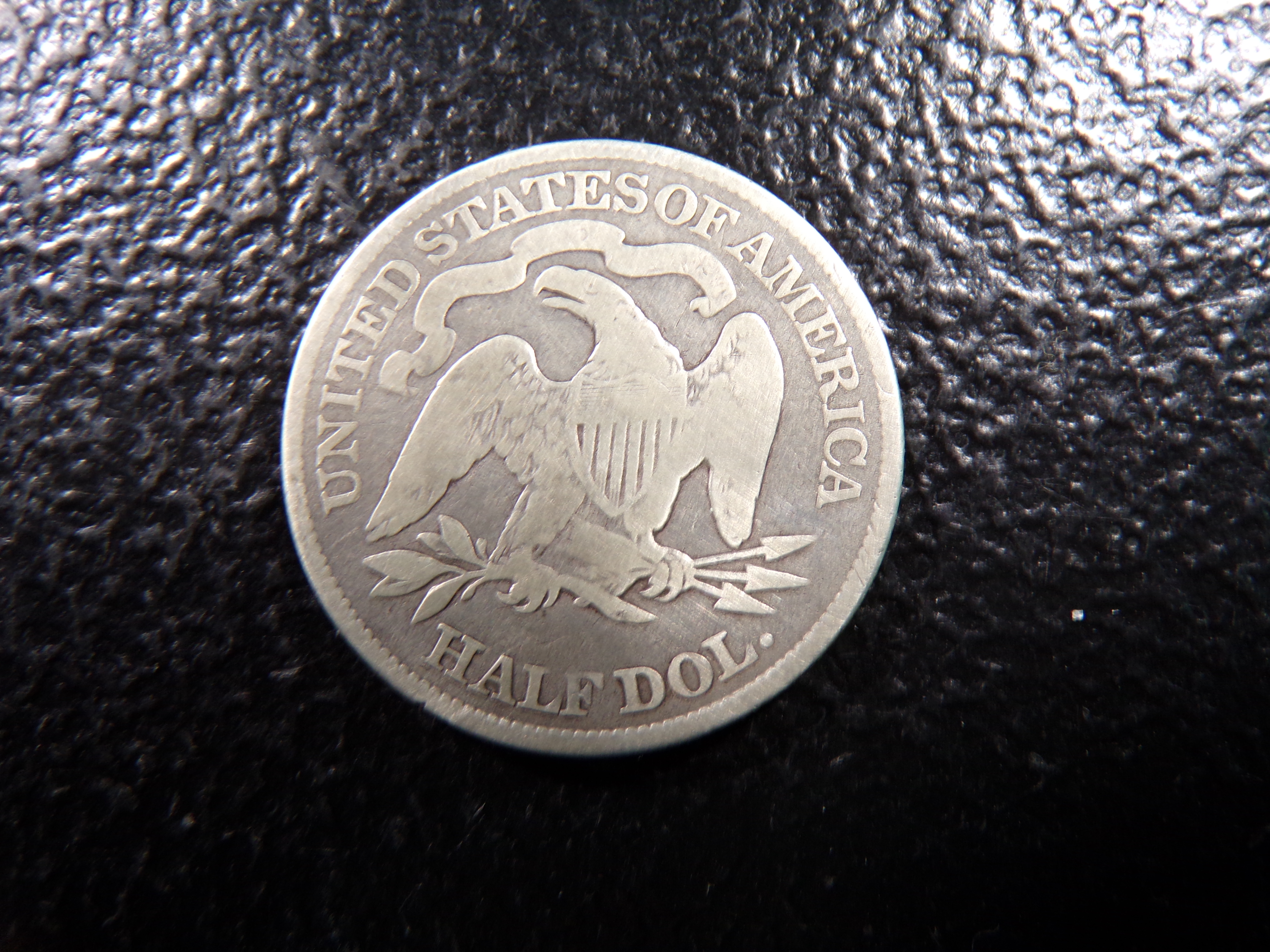 1877 SEATED LIBERTY SILVER HALF DOLLAR