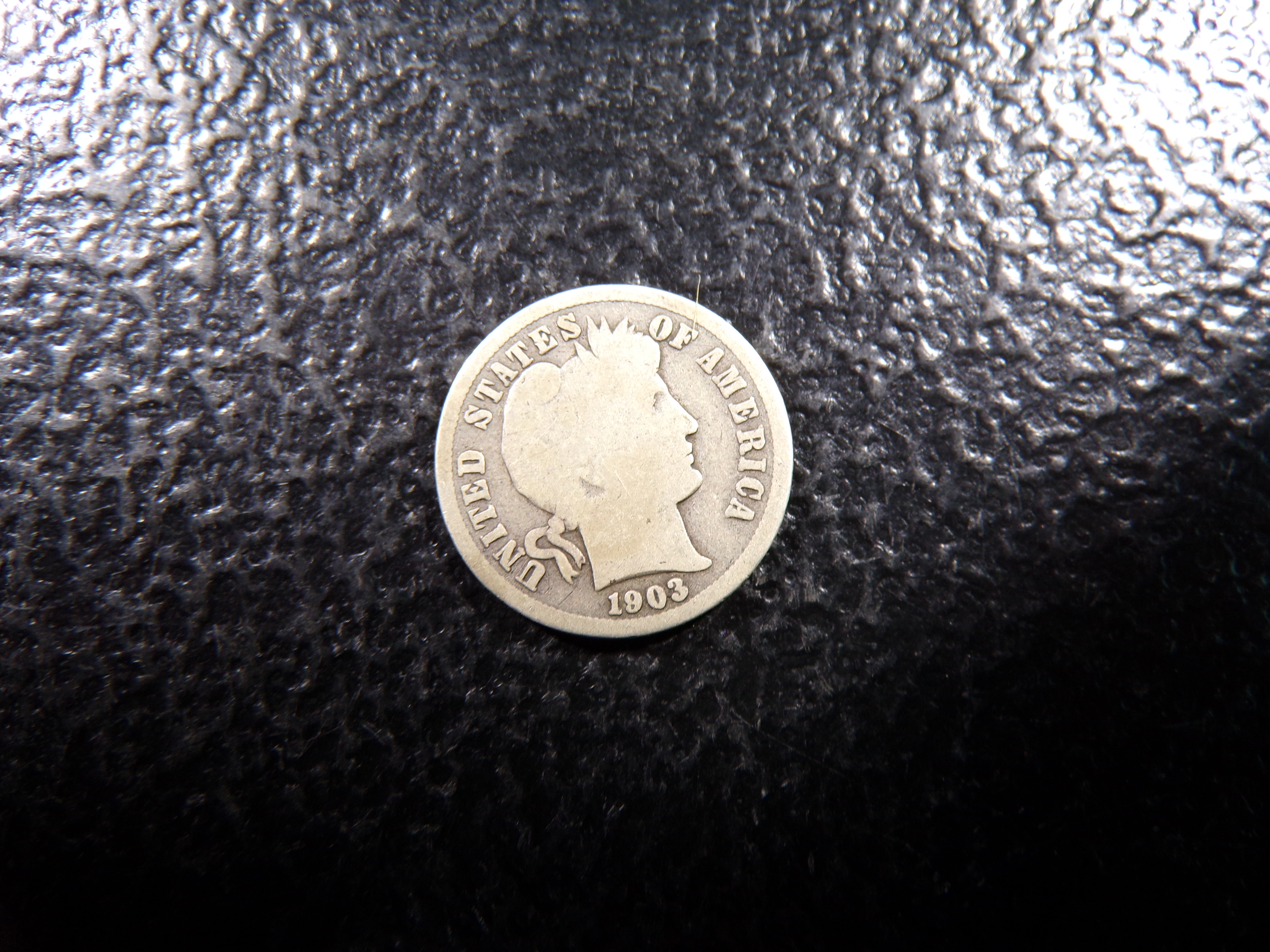 1903-S RARE DATE BARBER SILVER DIME