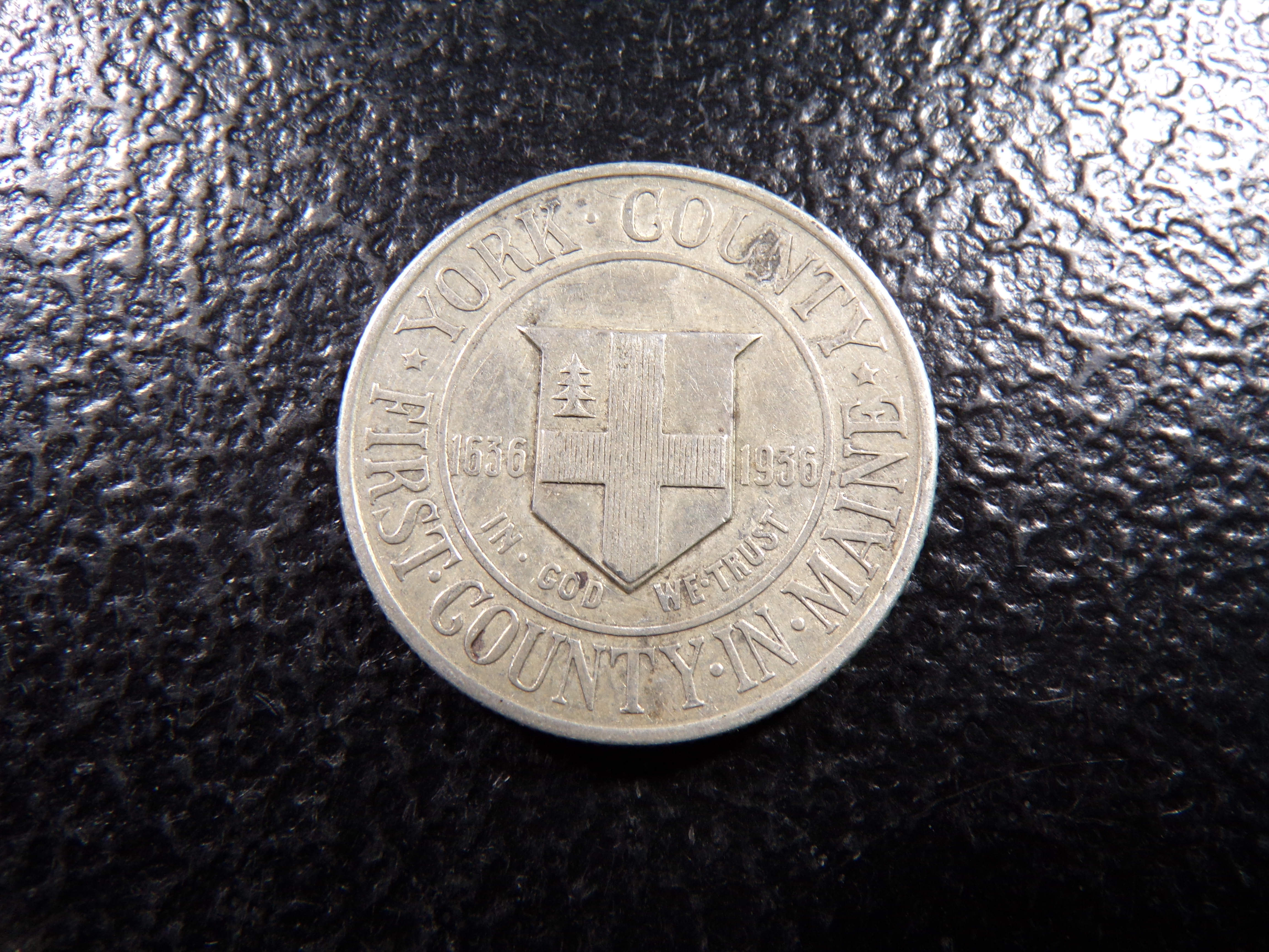 1936 RARE DATE YORK COUNTY SILVER HALF DOLLAR