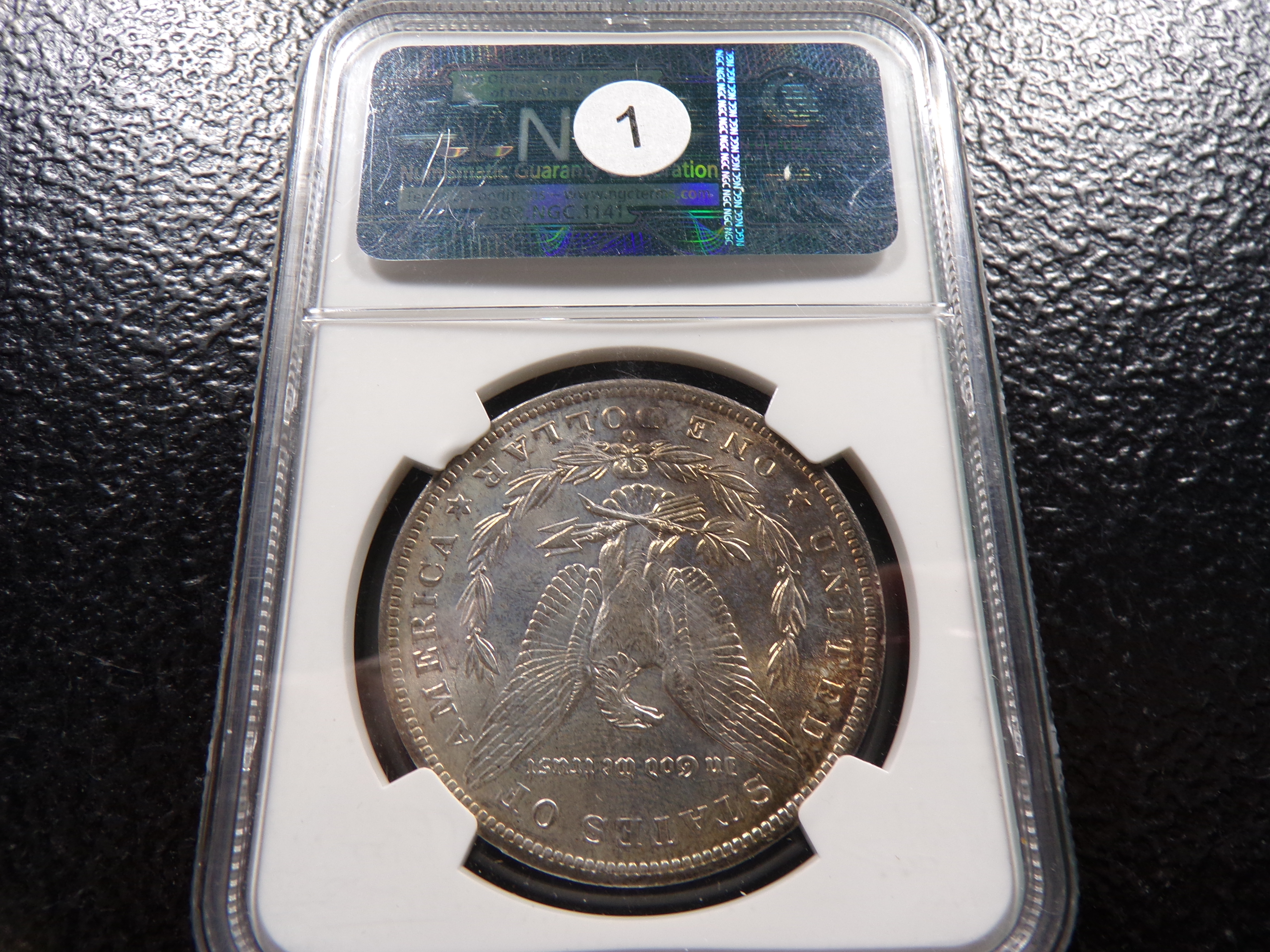 1883-O NGC MS61 MORGAN SILVER DOLLAR