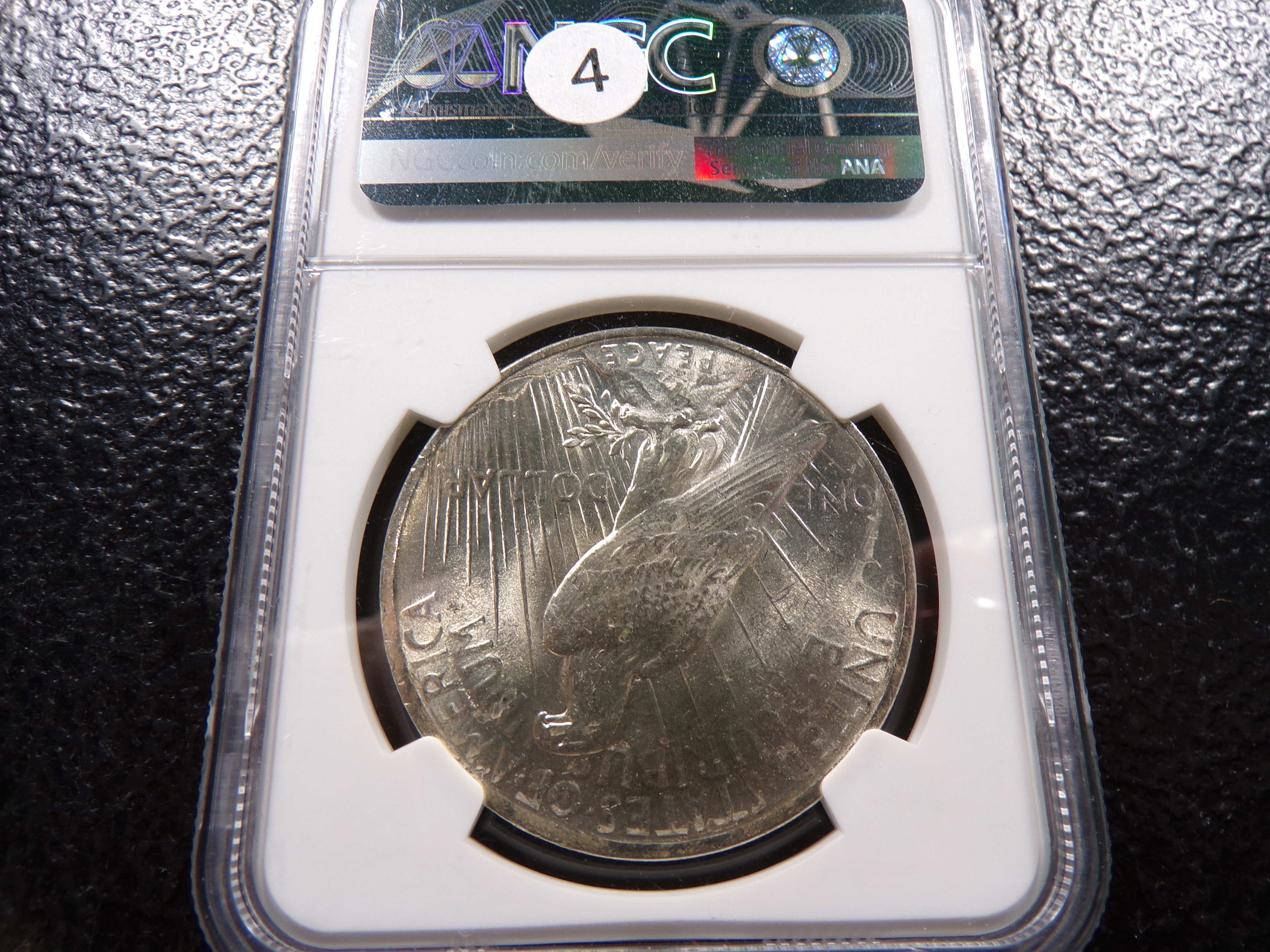 1923 NGC MS63 PEACE SILVER DOLLAR
