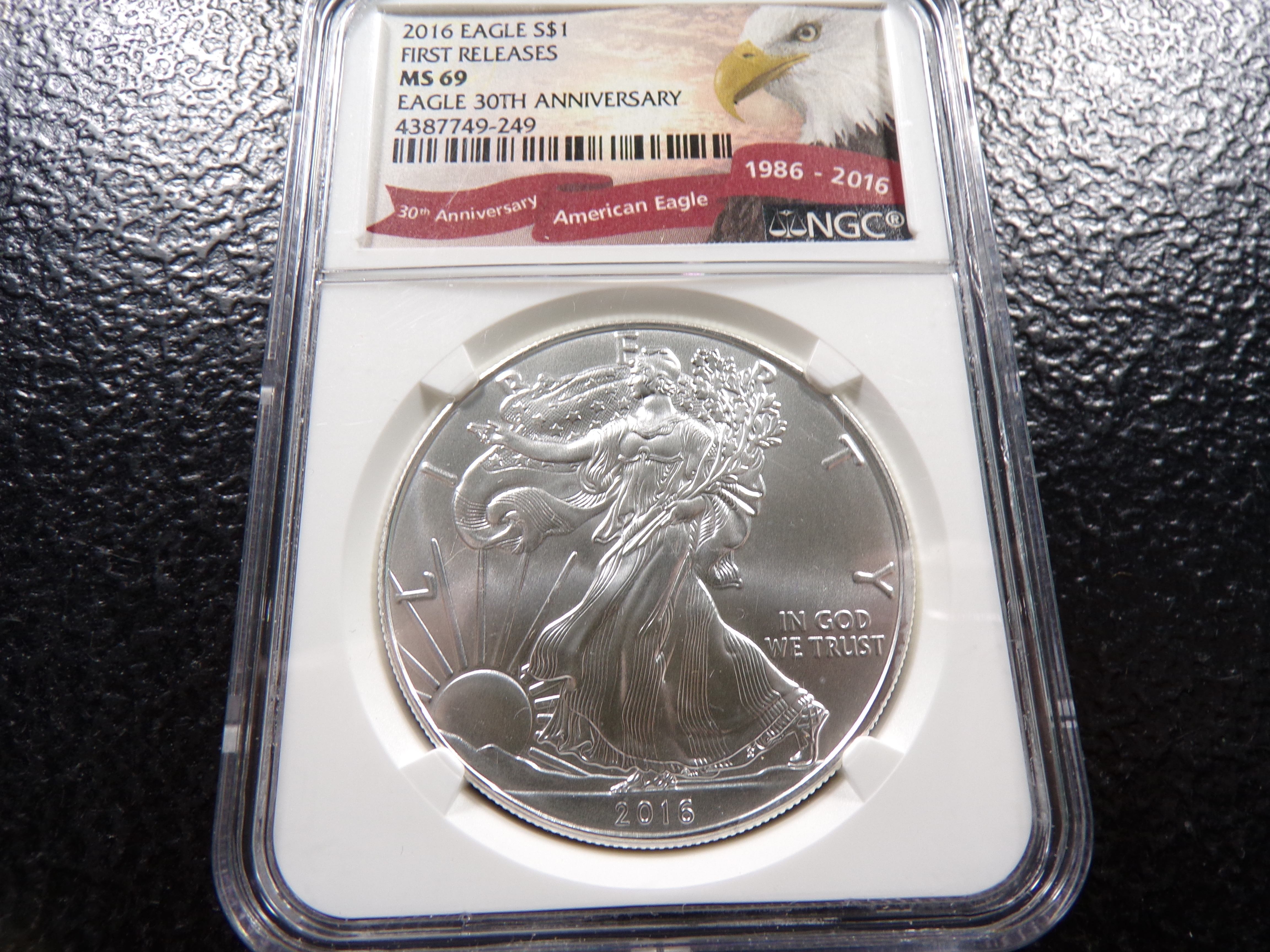 2016 NGC MS69 FIRST RELEASES AMERICAN SILVER EAGLE DOLLAR