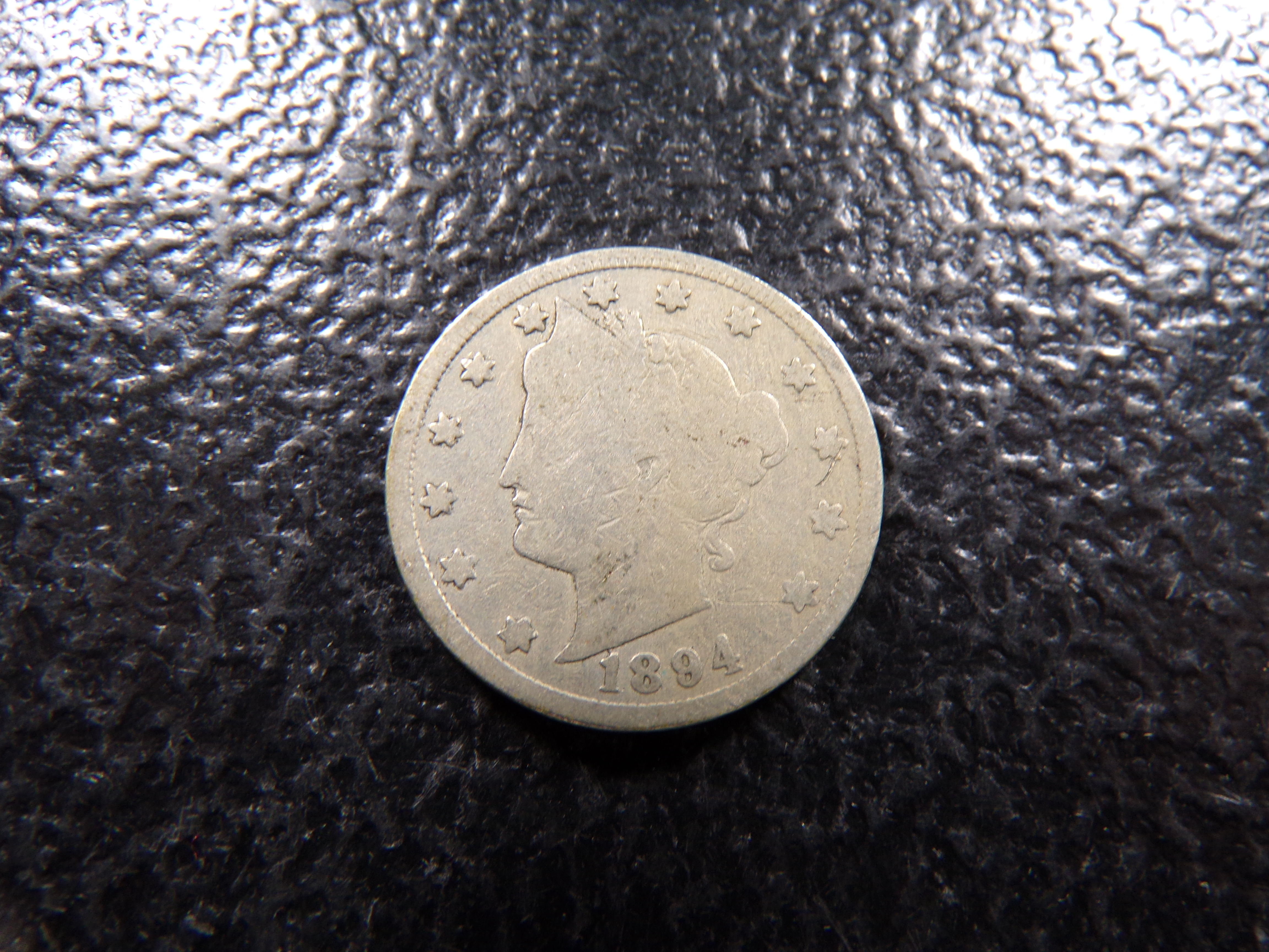 1894 LIBERTY HEAD V NICKEL