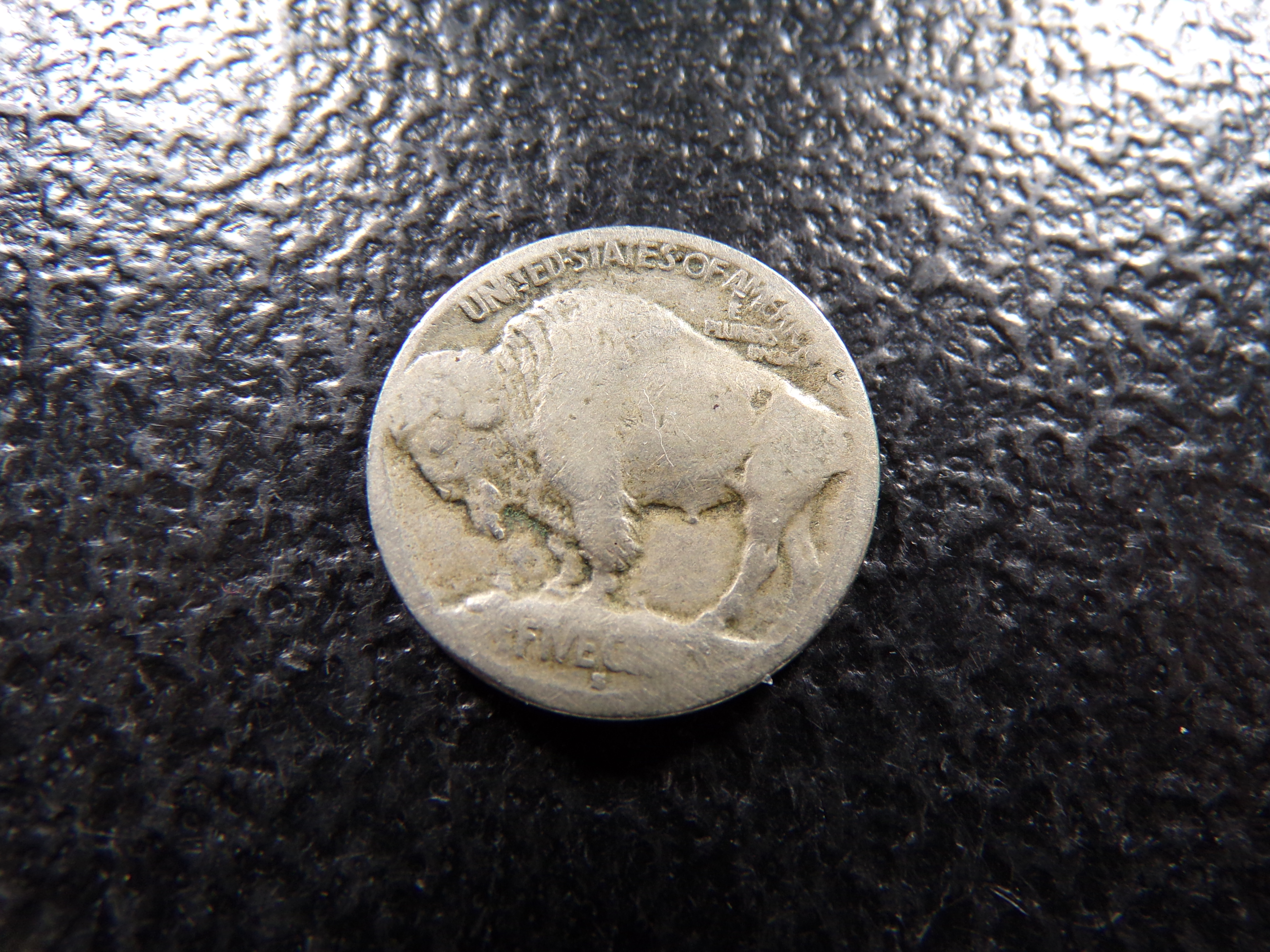 1913-S T-1 RARE DATE INDIAN HEAD BUFFALO NICKEL