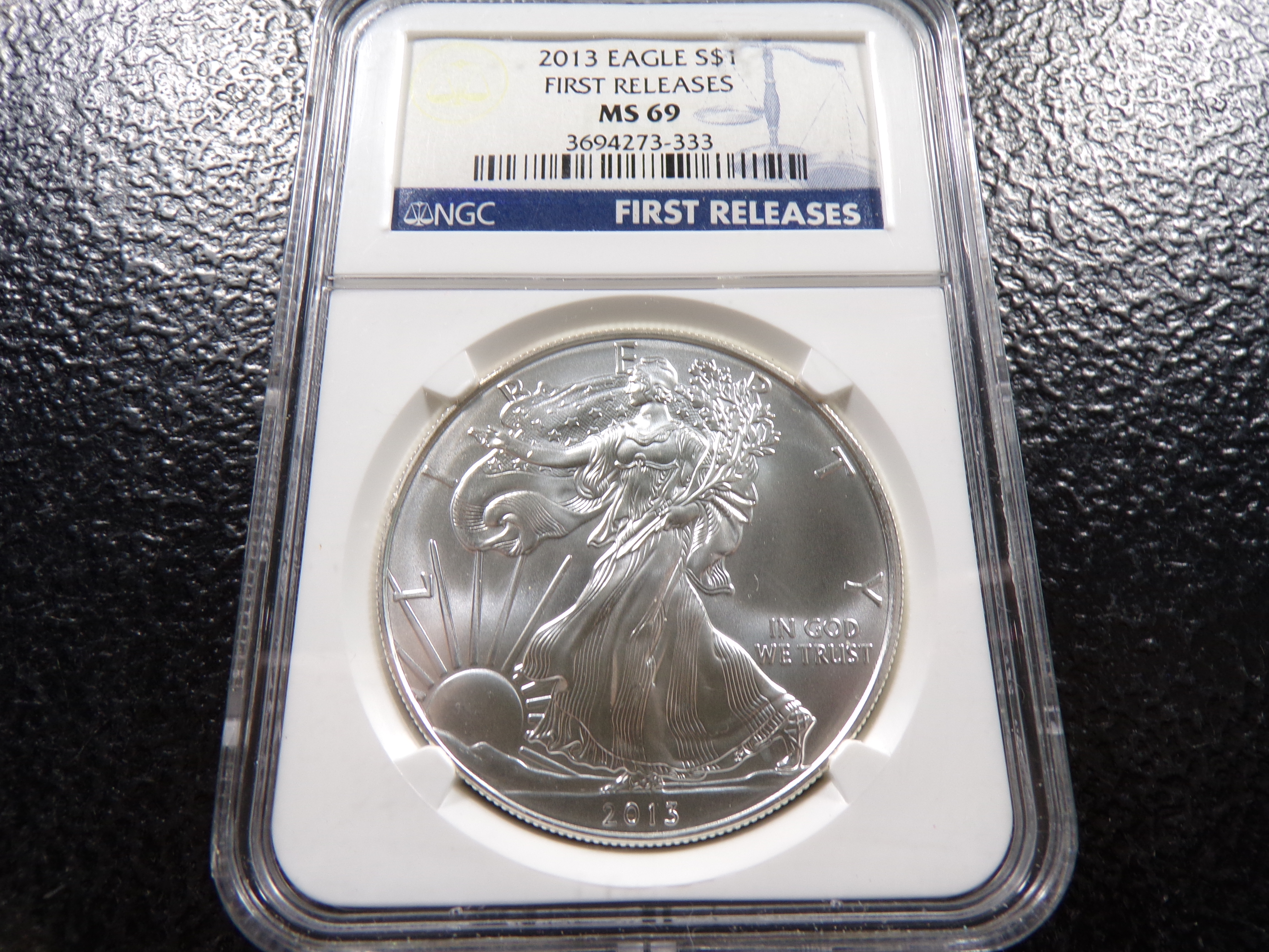 2013 NGC MS69 FIRST RELEASES AMERICAN SILVER EAGLE DOLLAR