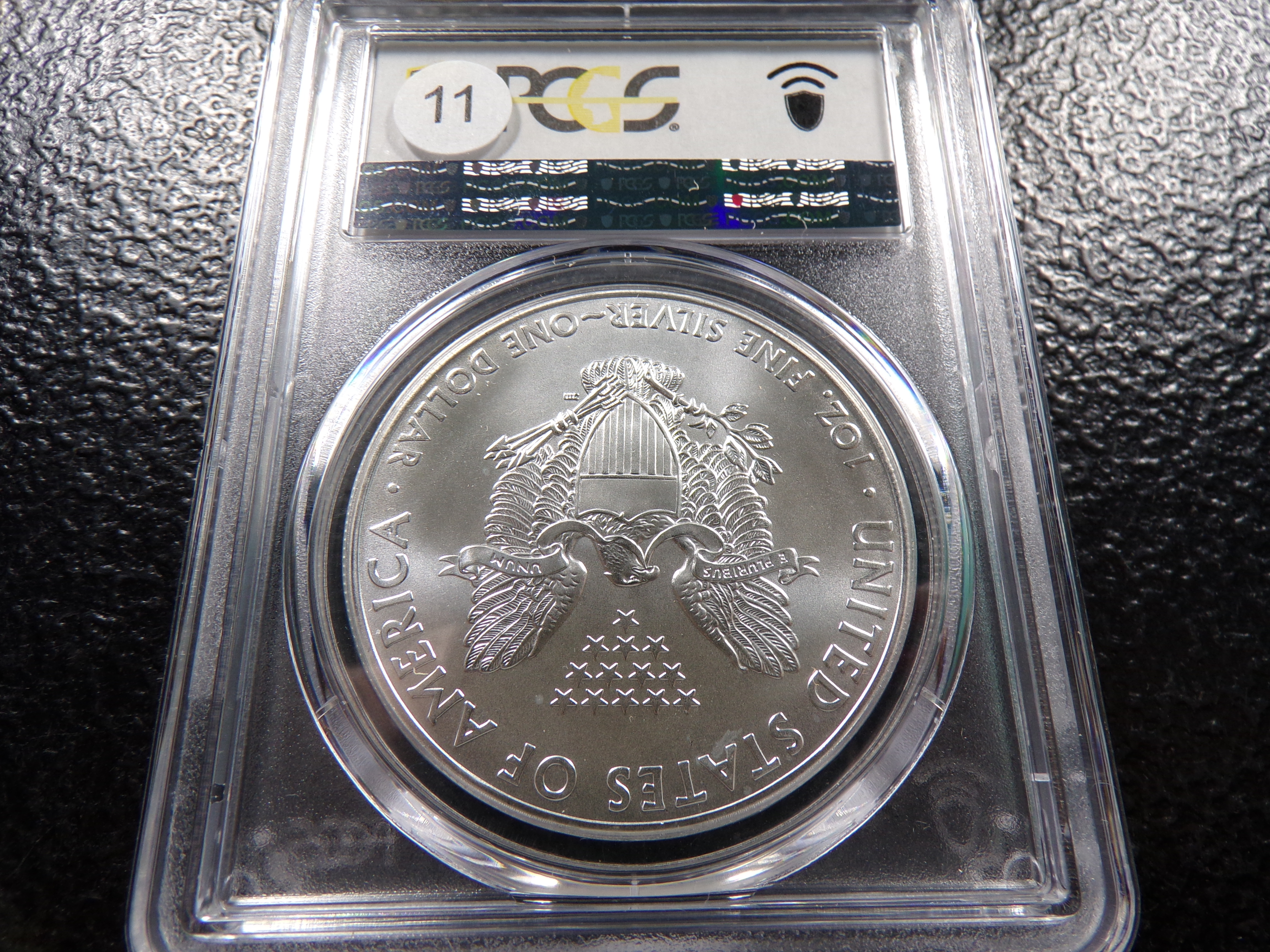 2014 PCGS MS70 AMERICAN SILVER EAGLE DOLLAR